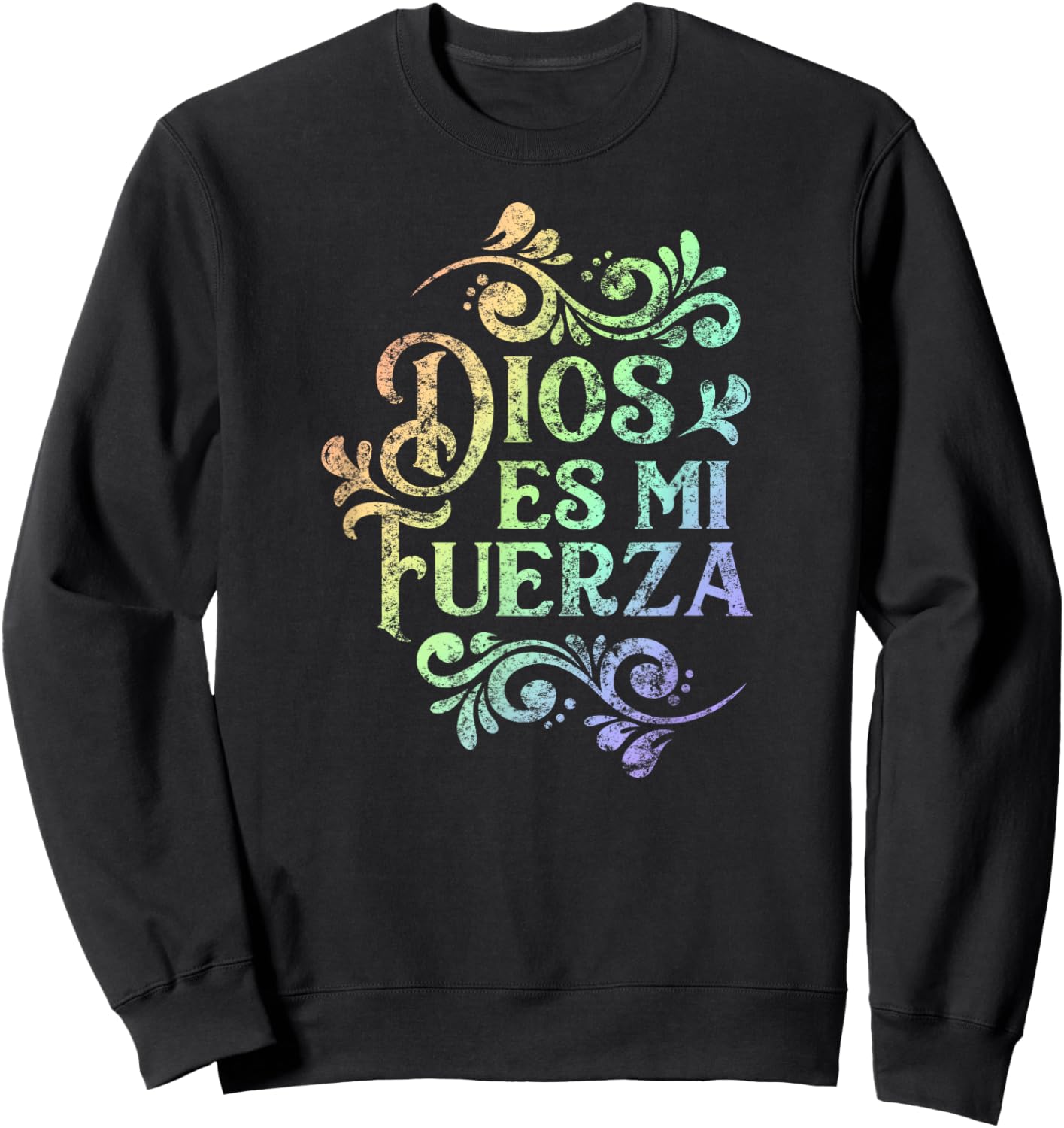 Camisas Cristianas para mujeres y adolescentes Sweatshirt - Sweatshirt | Black