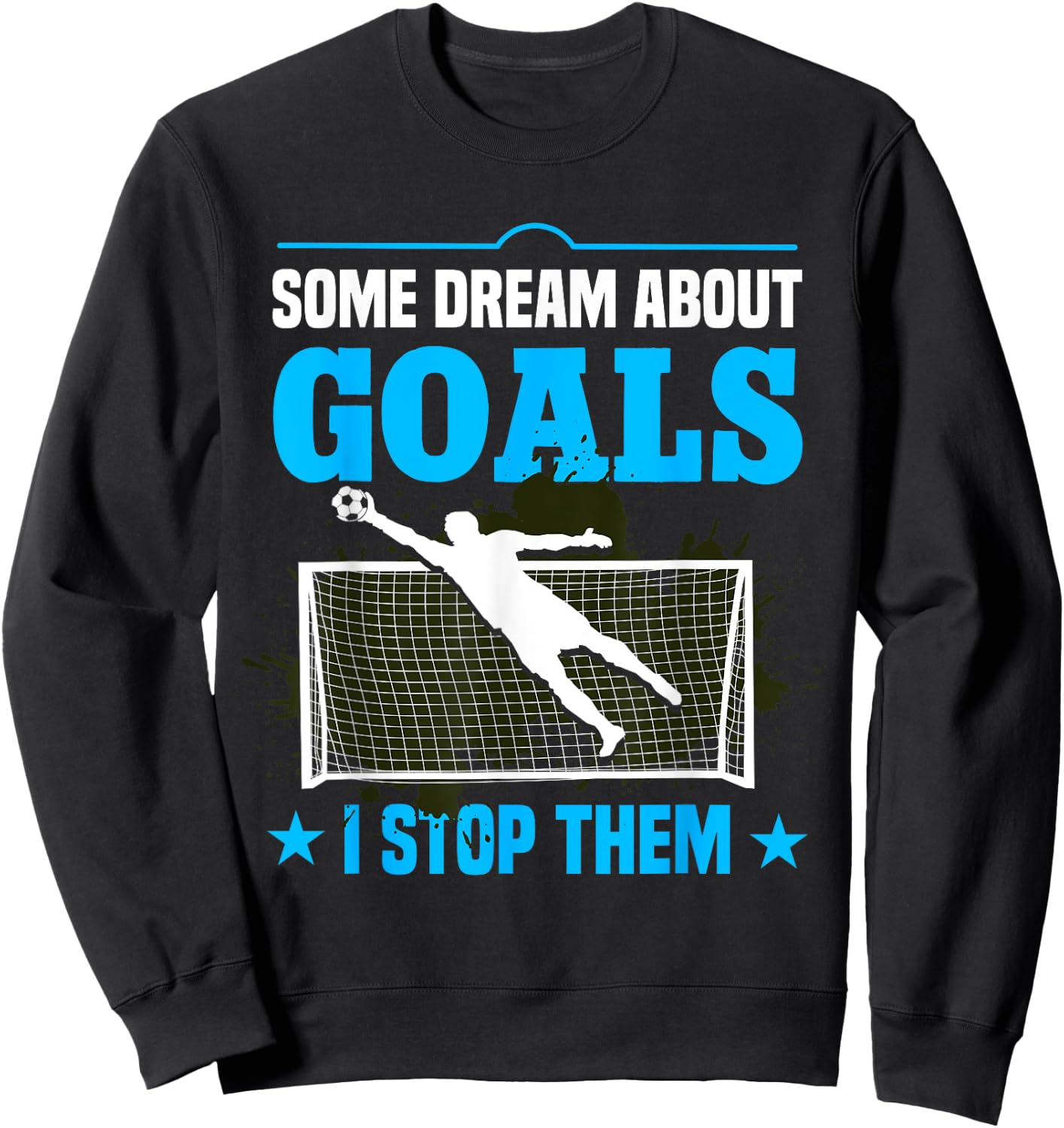 Goaltender Soccer Goalie Kids Sweatshirt - Sweatshirt | Black