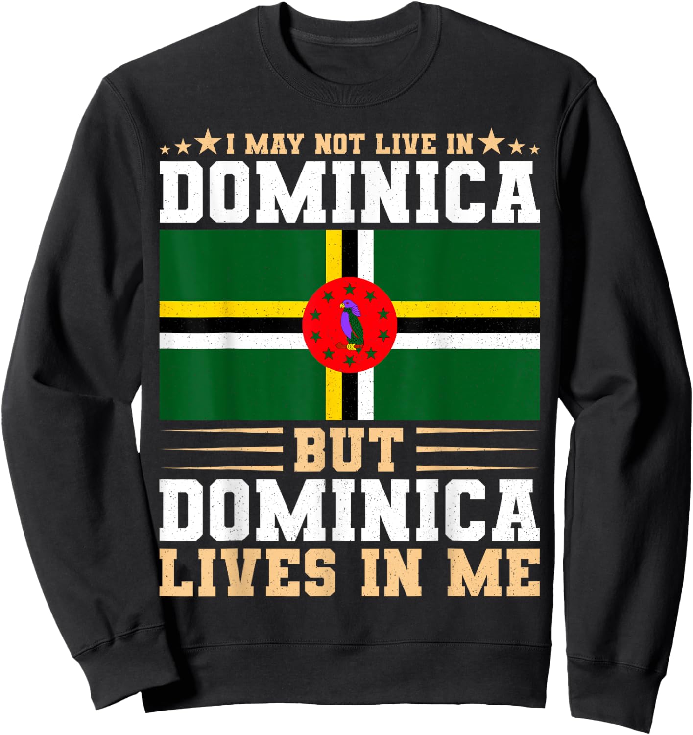 Dominica Sweatshirt - Sweatshirt | Black