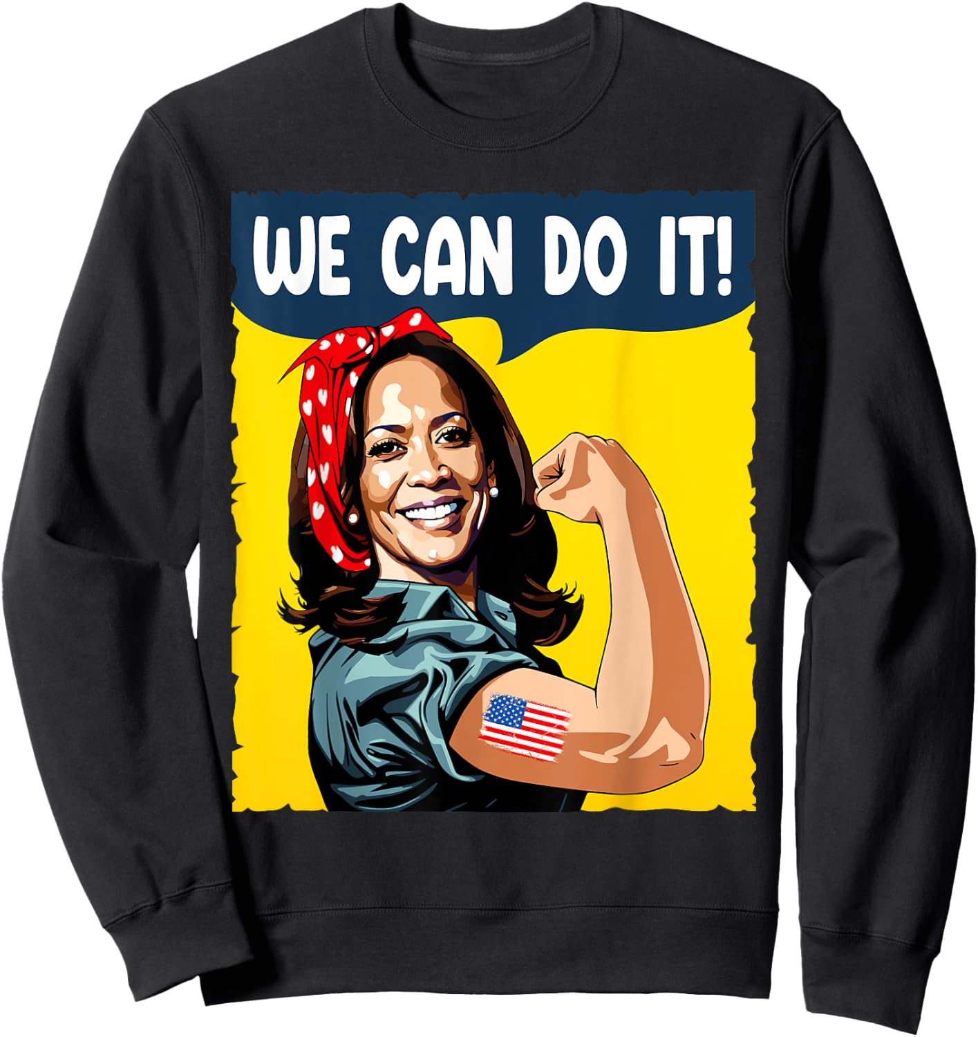 We Can Do It Kamala Harris 28 Vote For 2028 President Kamala Sweatshirt - Sweatshirt | Black