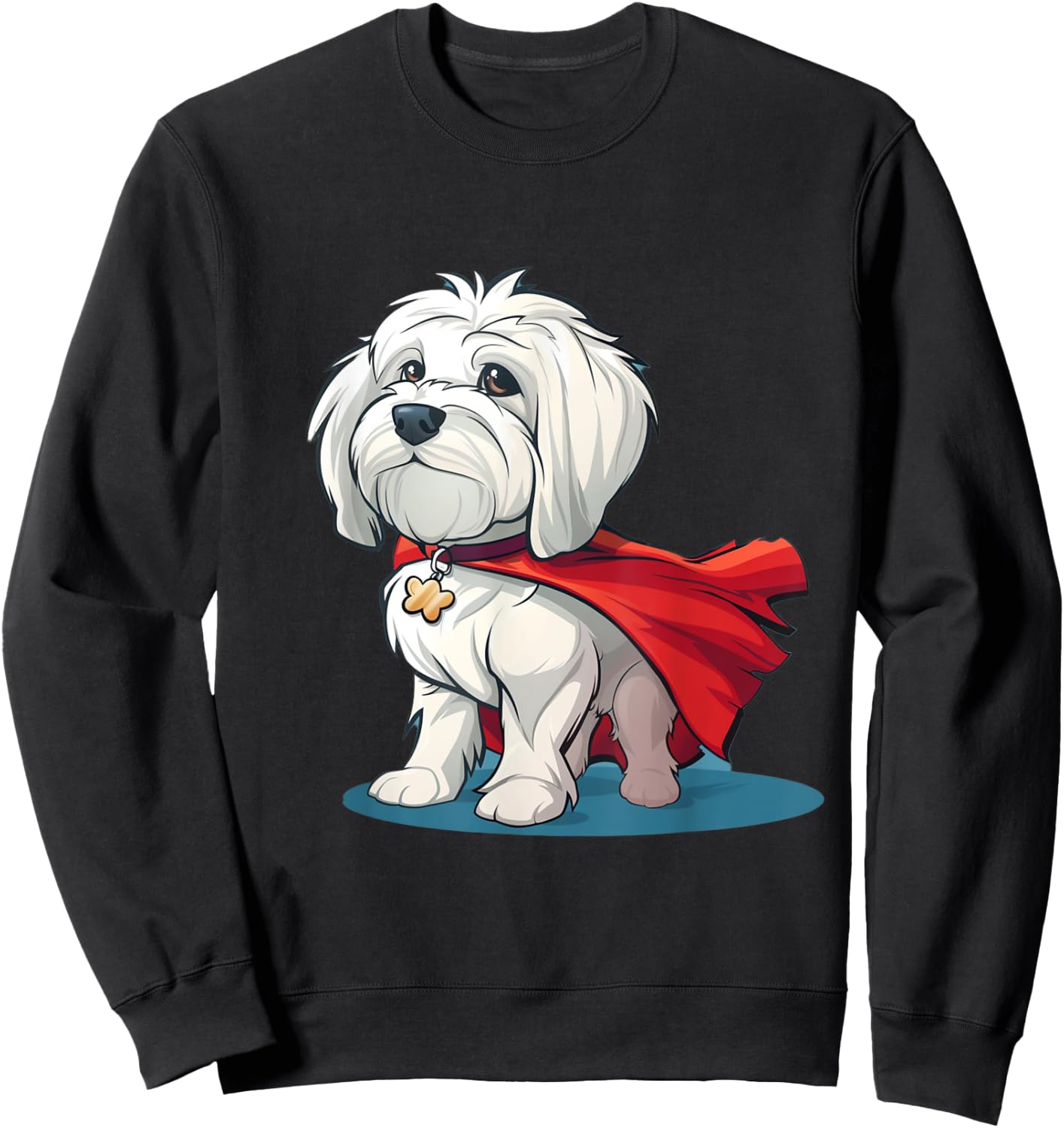 Coton de Tulear Dog - Coton de Tulear Women Kids Sweatshirt - Sweatshirt | Black