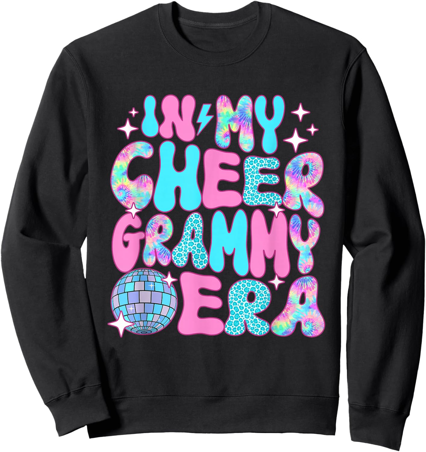 Disco In My Cheer Grammy Era Sweatshirt - Sweatshirt | Black