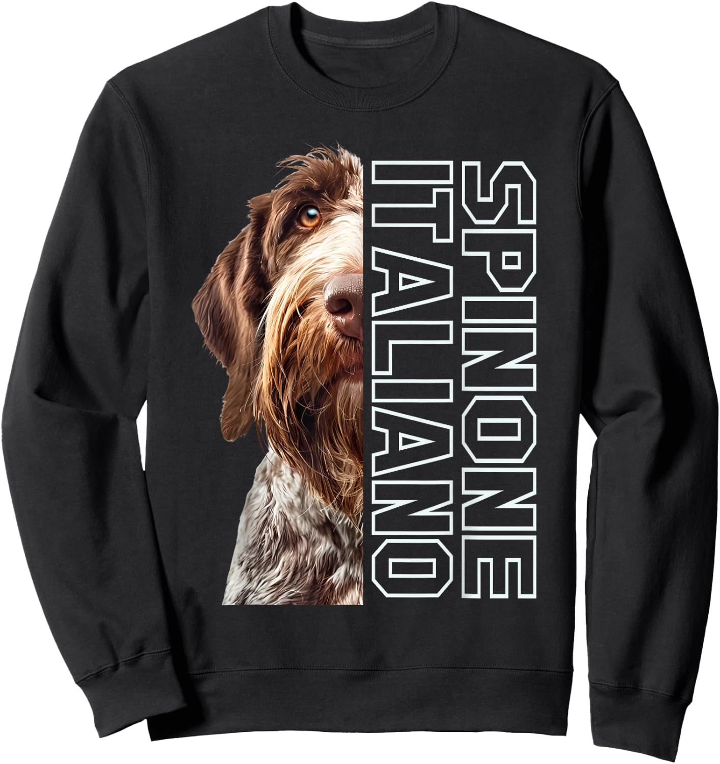 Spinone Italiano Sweatshirt - Sweatshirt | Black