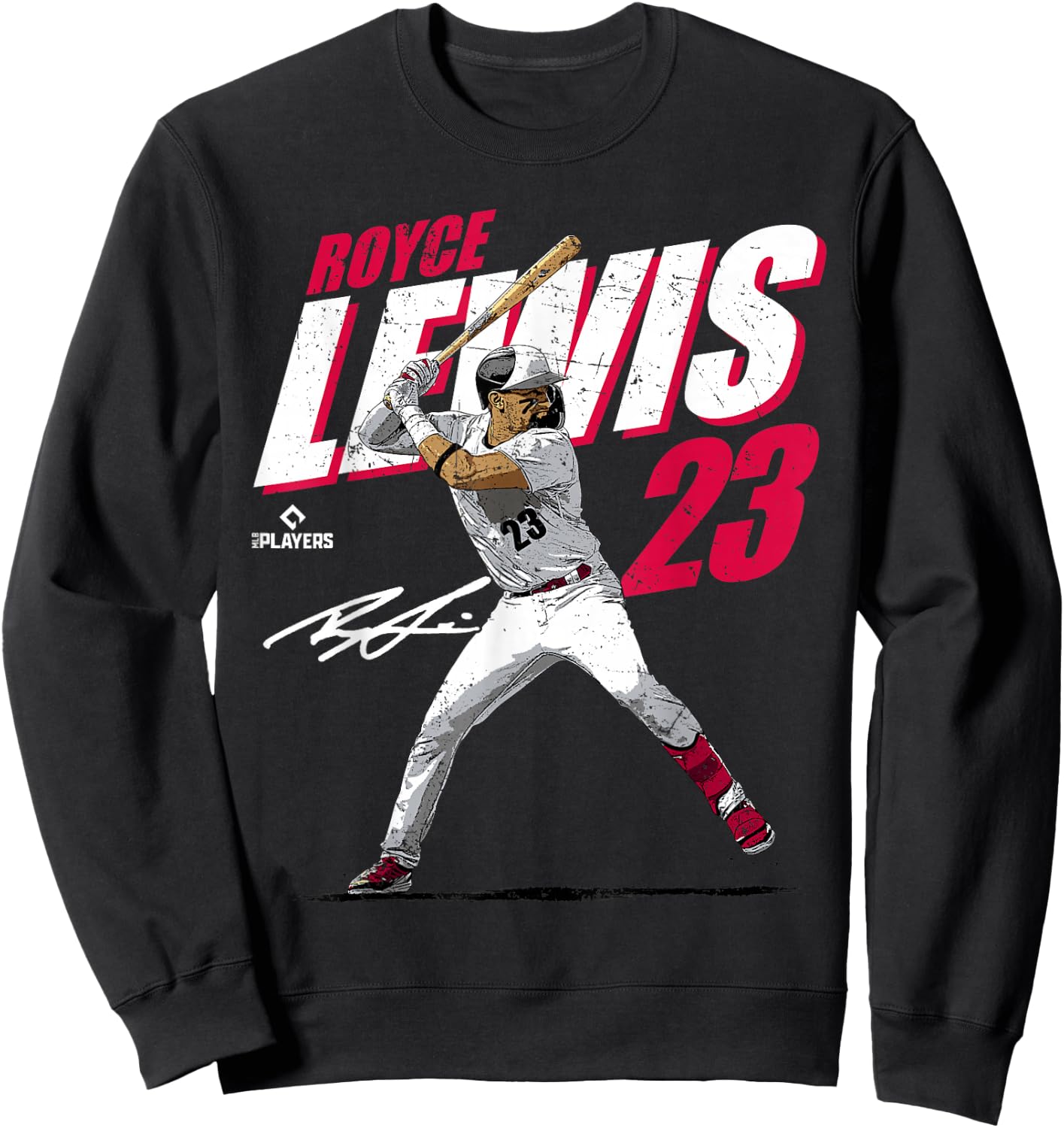 Royce Lewis | Minnesota Baseball Players | MLBRLS3001 Sweatshirt - Sweatshirt | Black