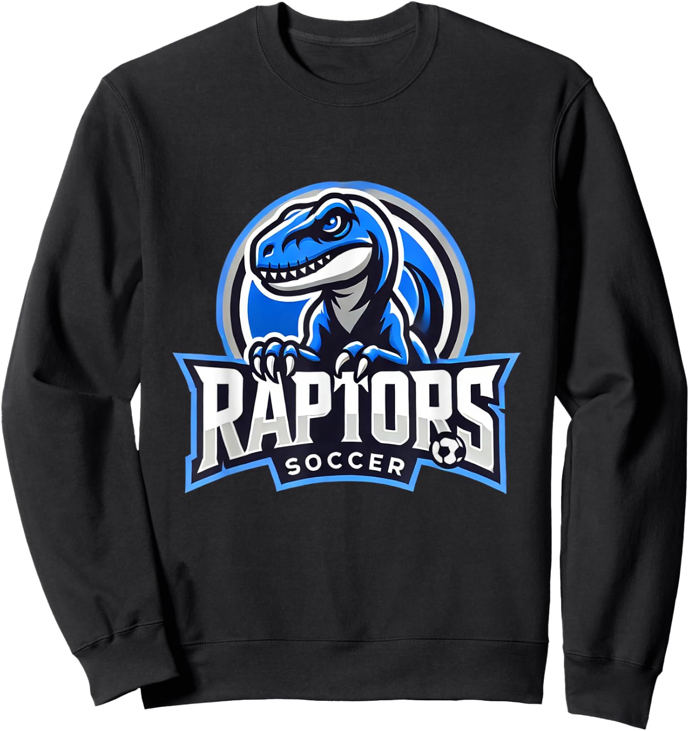 Raptors Soccer Team Sweatshirt - Sweatshirt | Black