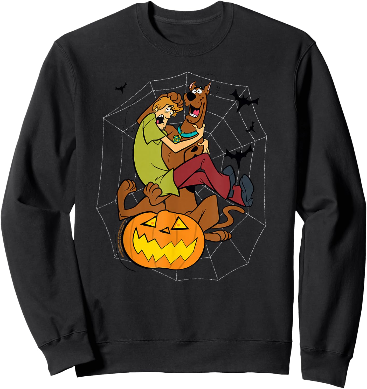 Scooby-Doo and Shaggy Spooky Surprise Sweatshirt - Sweatshirt | Black