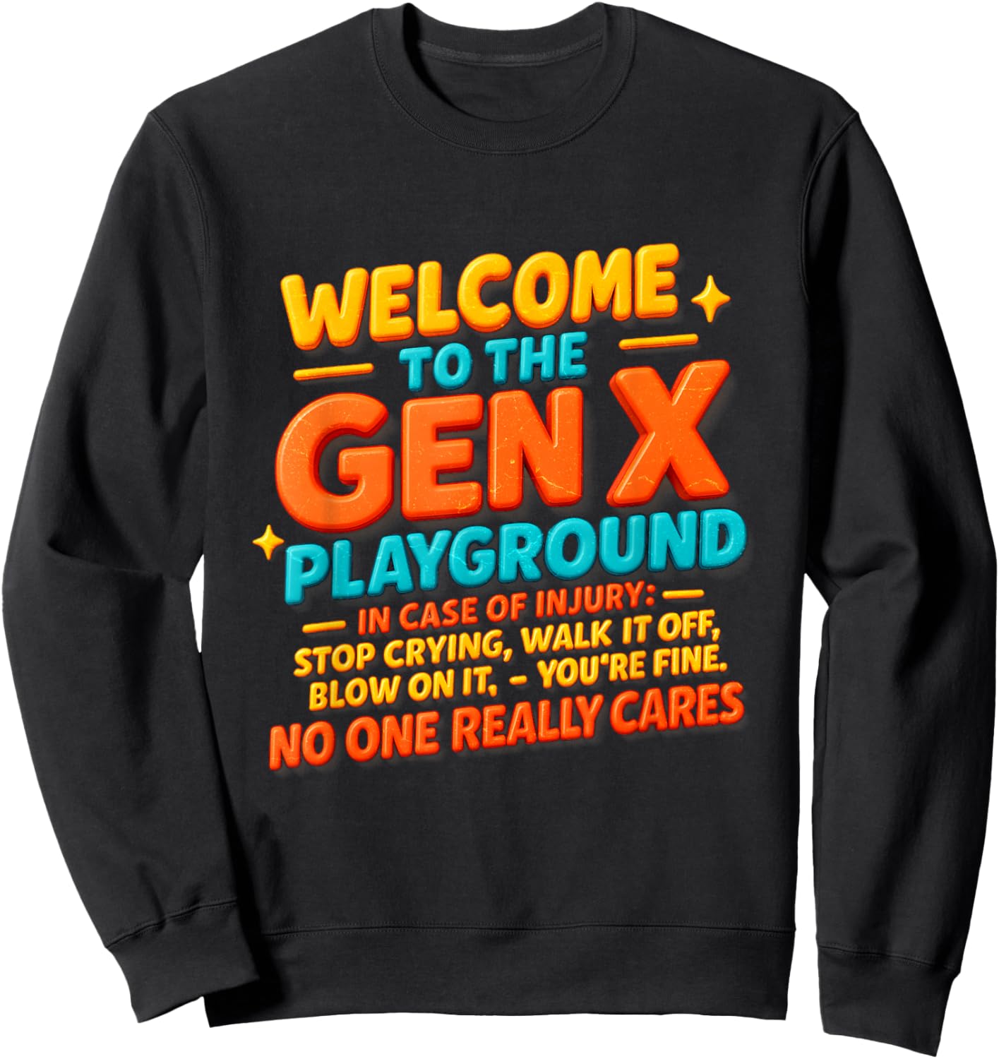 NoOne Really Cares Sweatshirt - Sweatshirt | Black