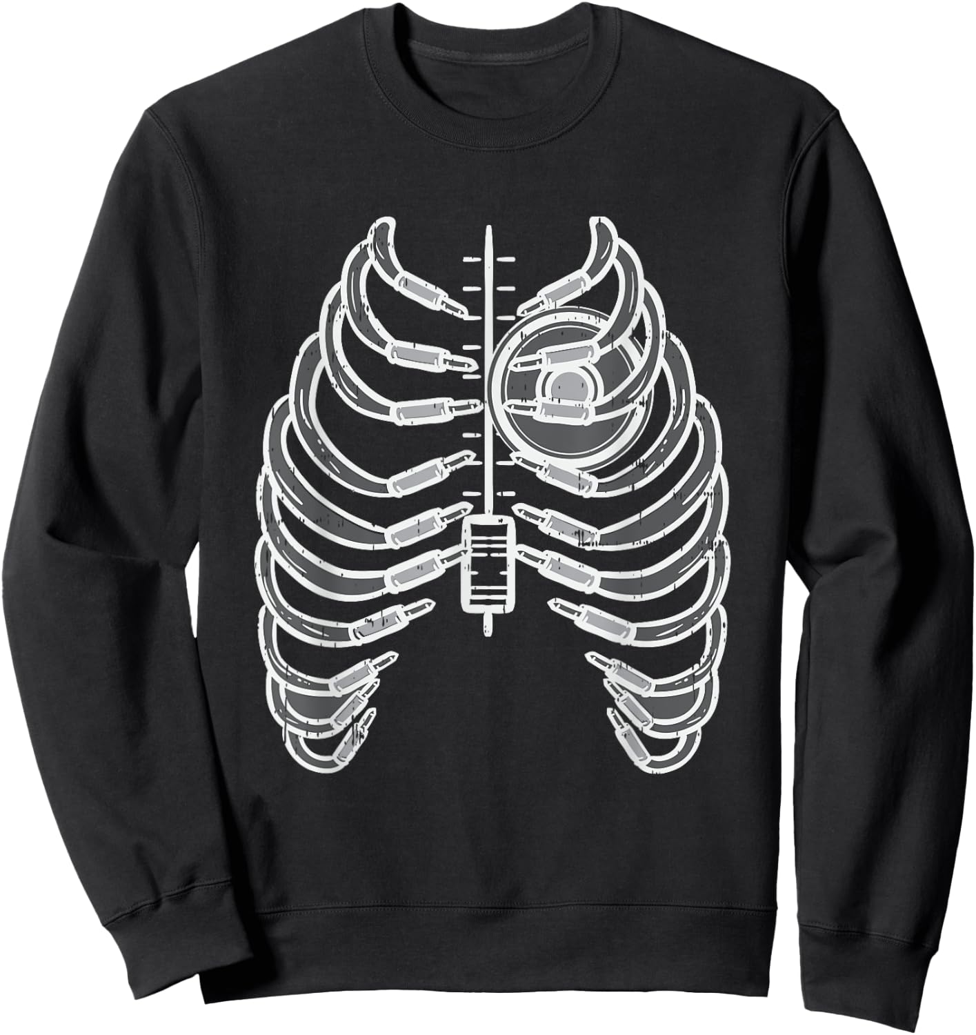 Sound Engineer Rib Cage for Audio Engineer Sweatshirt - Sweatshirt | Black