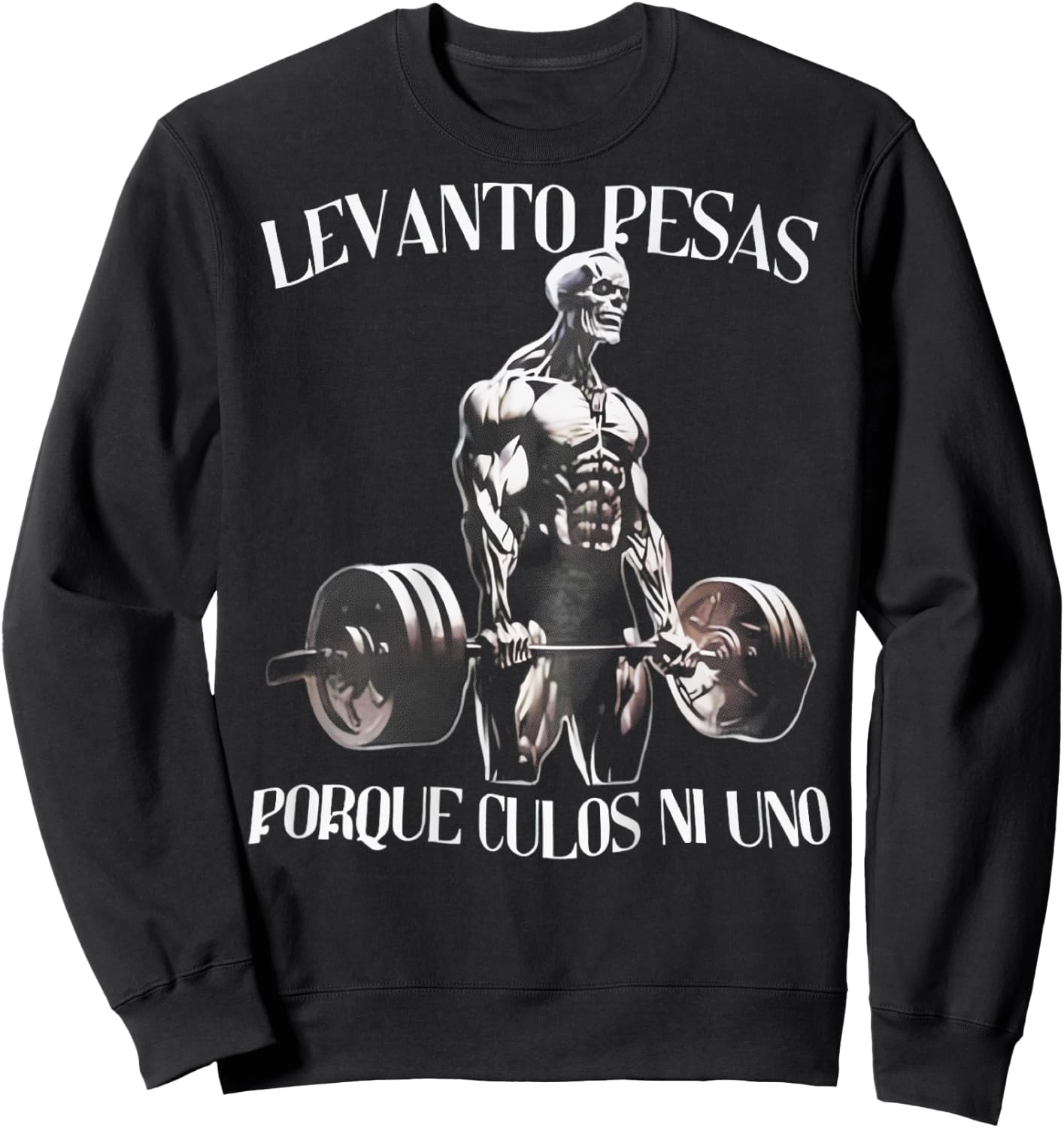 Frases Chidas Funny Mexicans Sarcasm Skull Sayings Hispanic Sweatshirt - Sweatshirt | Black
