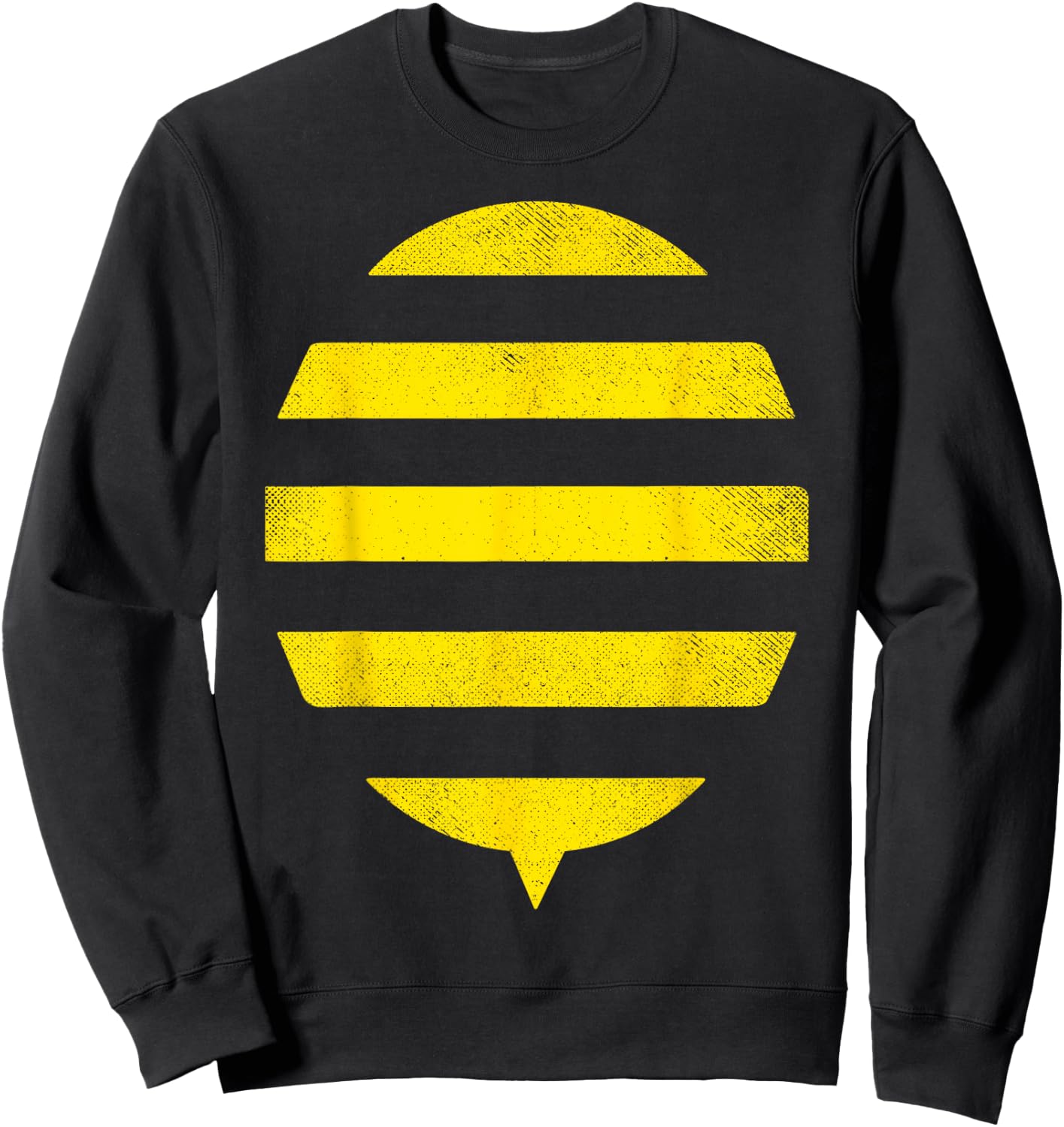 Bee Costume for Kids Boys Girls Children Easy Halloween Sweatshirt - Sweatshirt | Black