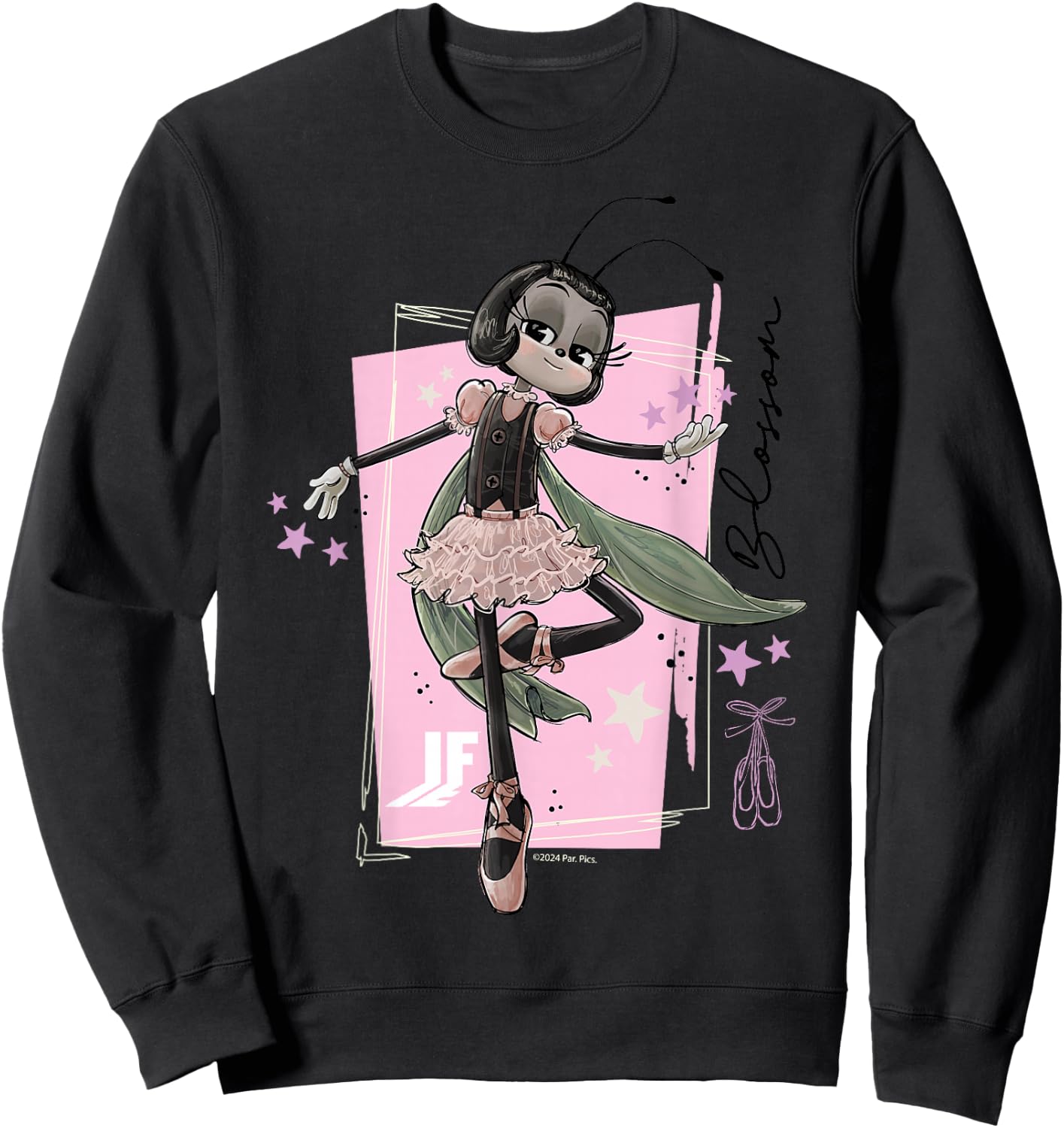 IF Movie - Blossom Ballerina Sweatshirt - Sweatshirt | Black