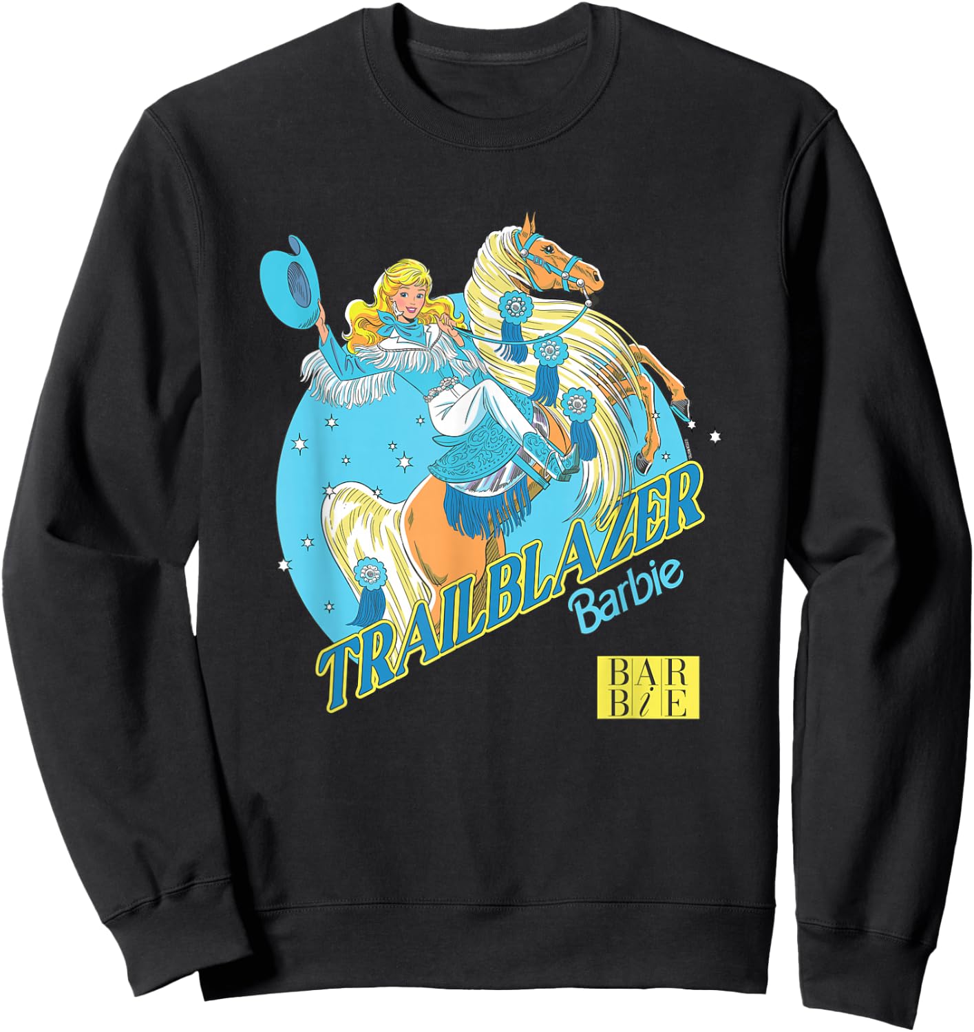 Barbie - Trailblazer Barbie Sweatshirt - Sweatshirt | Black