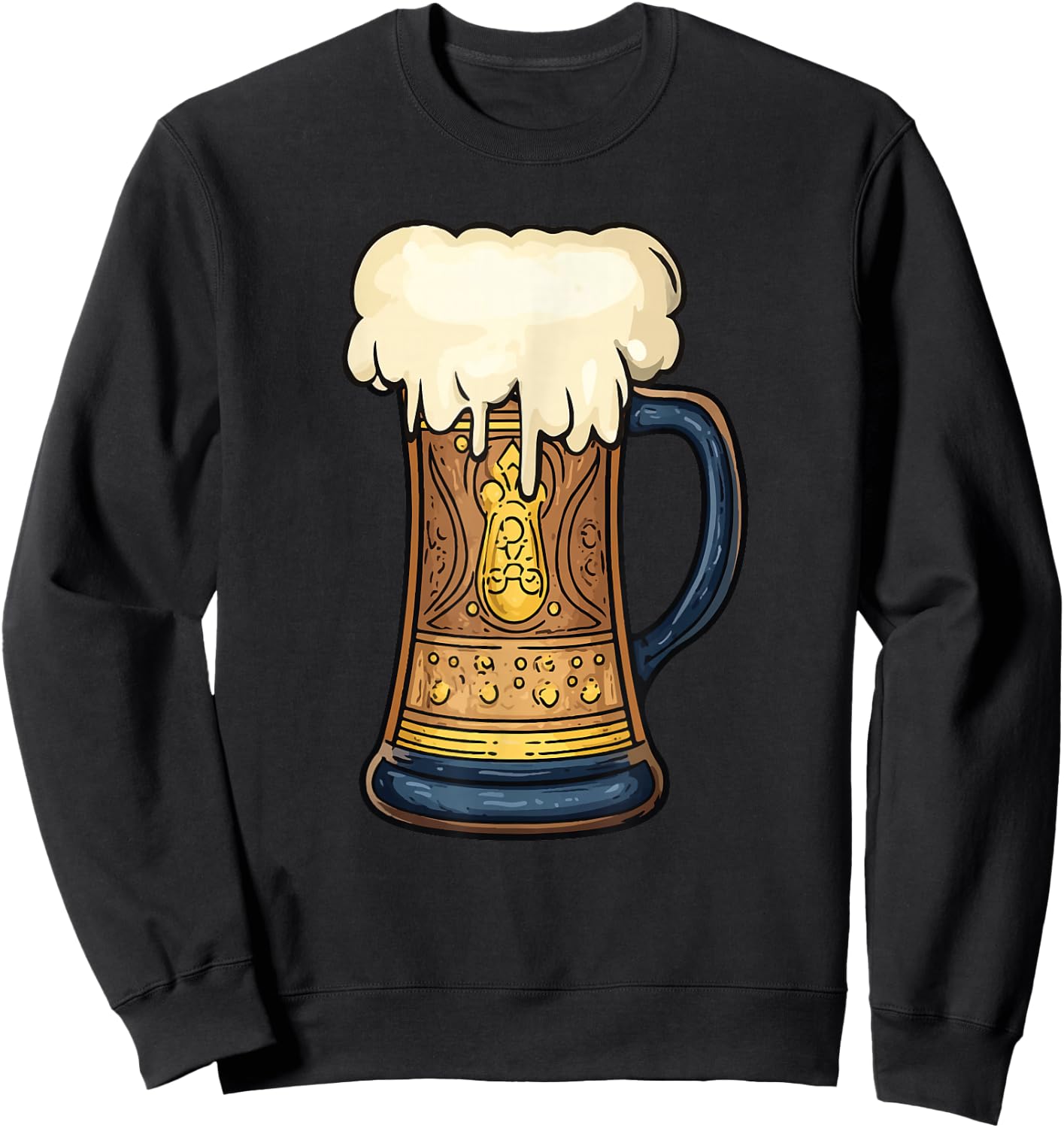 Frank And Stein Pun Funny Couples Halloween Costume STEIN Sweatshirt - Sweatshirt | Black