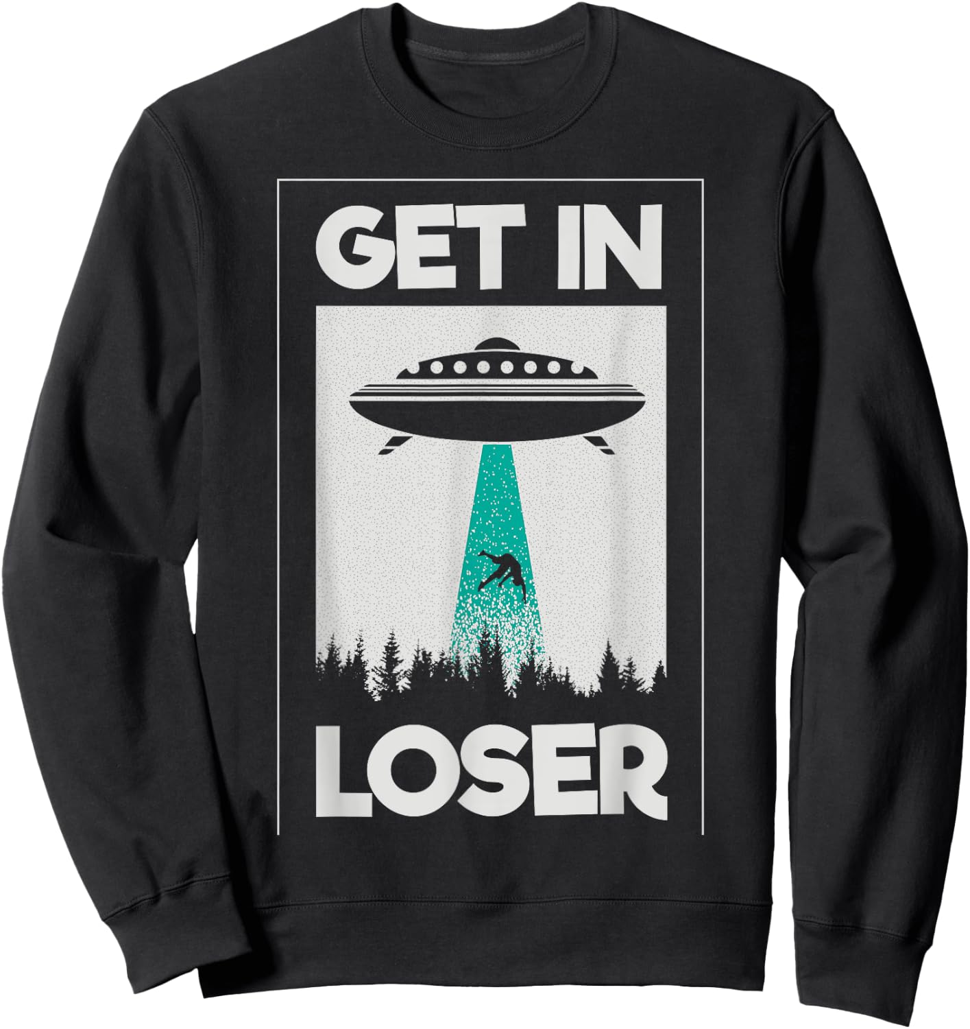Alien For Extraterrestrial Life Enthusiasts Sweatshirt - Sweatshirt | Black