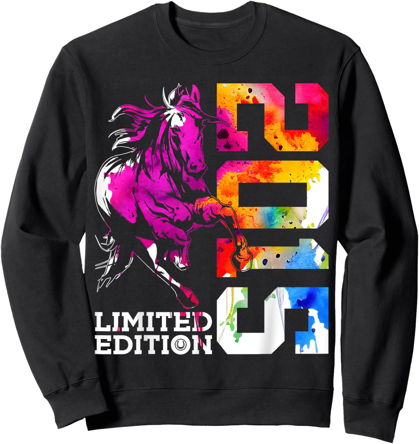 Limited Edition 2015 Riding Horse 10th Birthday Sweatshirt - Sweatshirt | Black