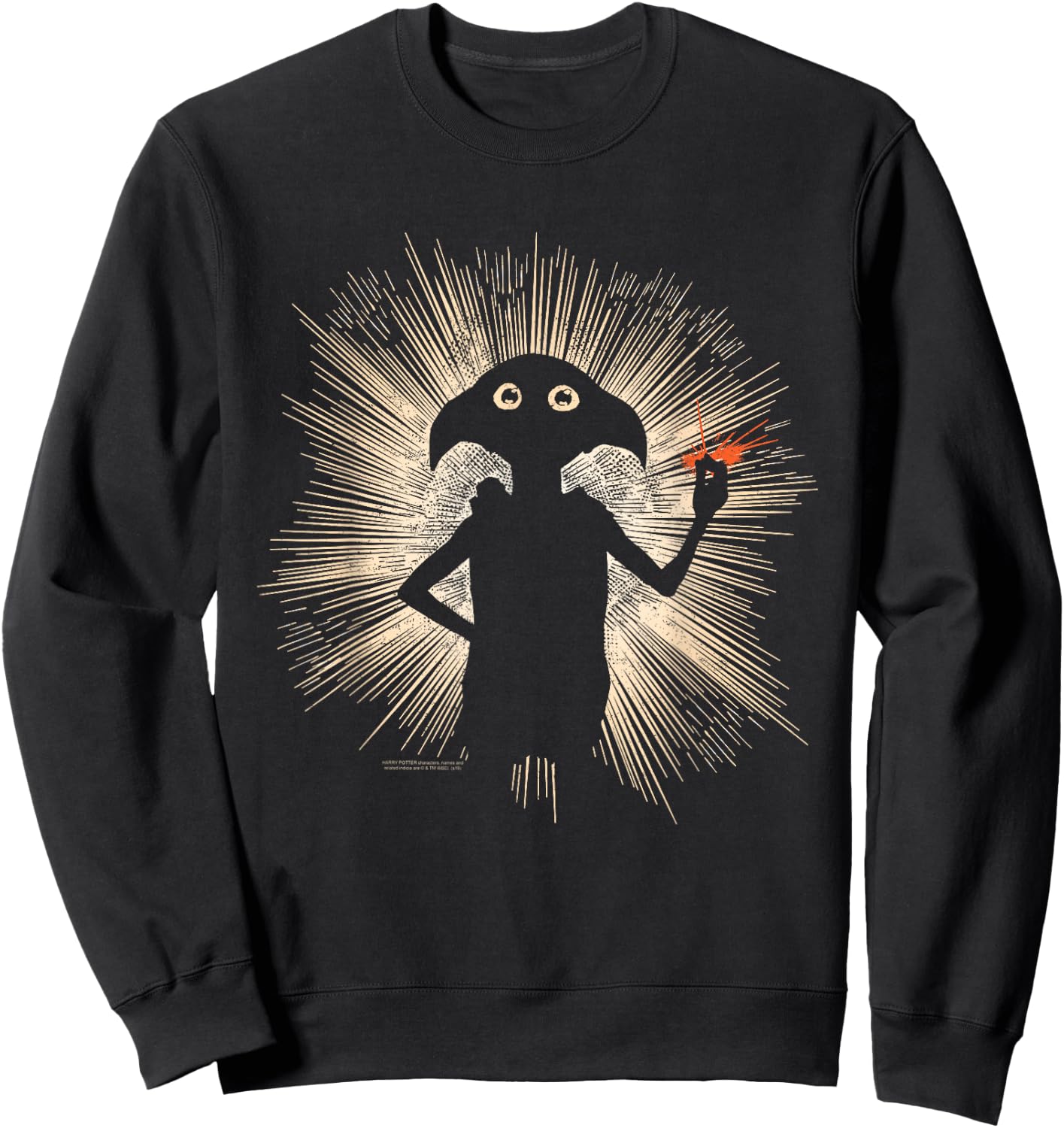 Harry Potter Dobby Snapping Sweatshirt - Sweatshirt | Black