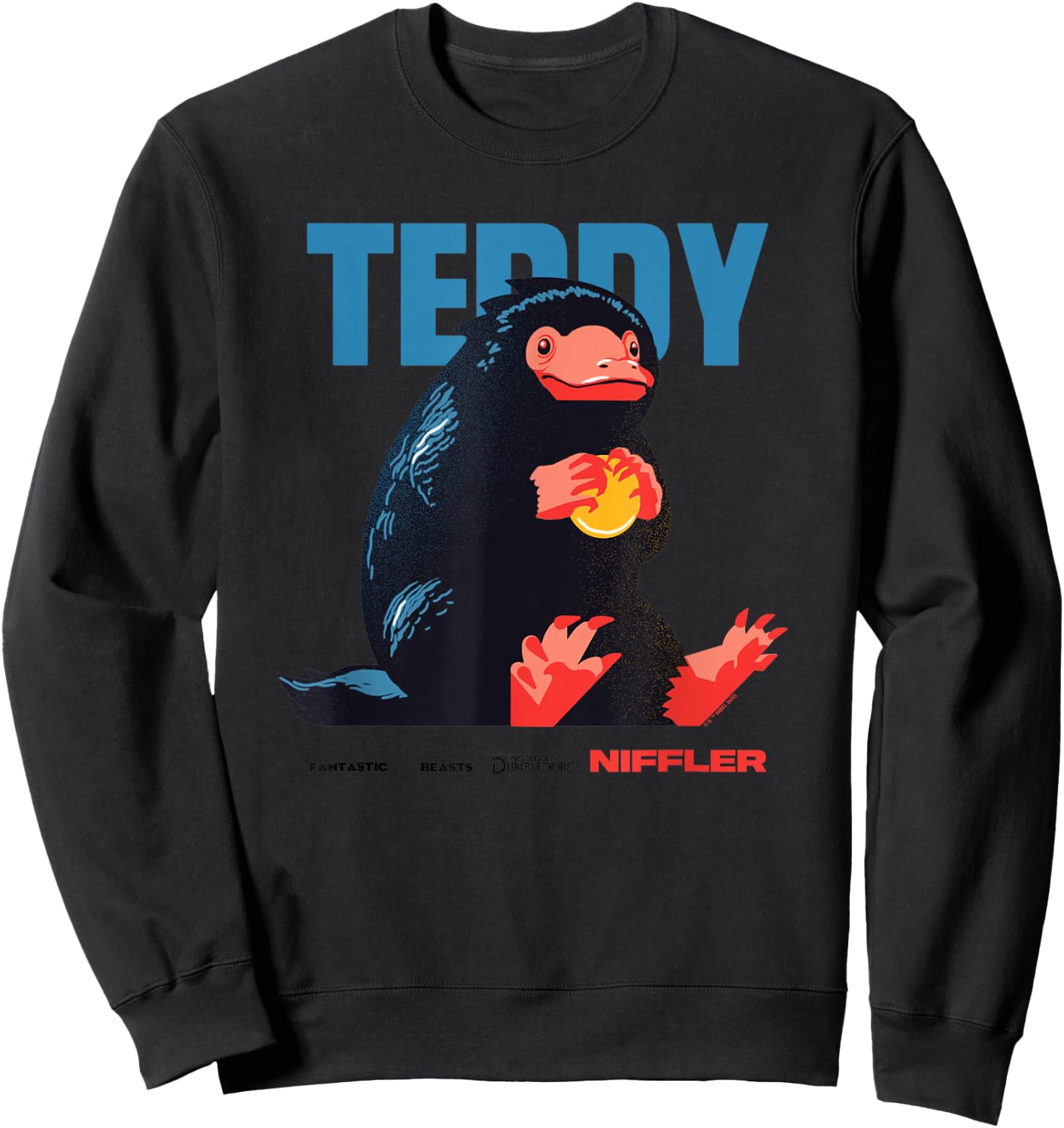 Fantastic Beasts 3 Teddy the Niffler Sweatshirt - Sweatshirt | Black