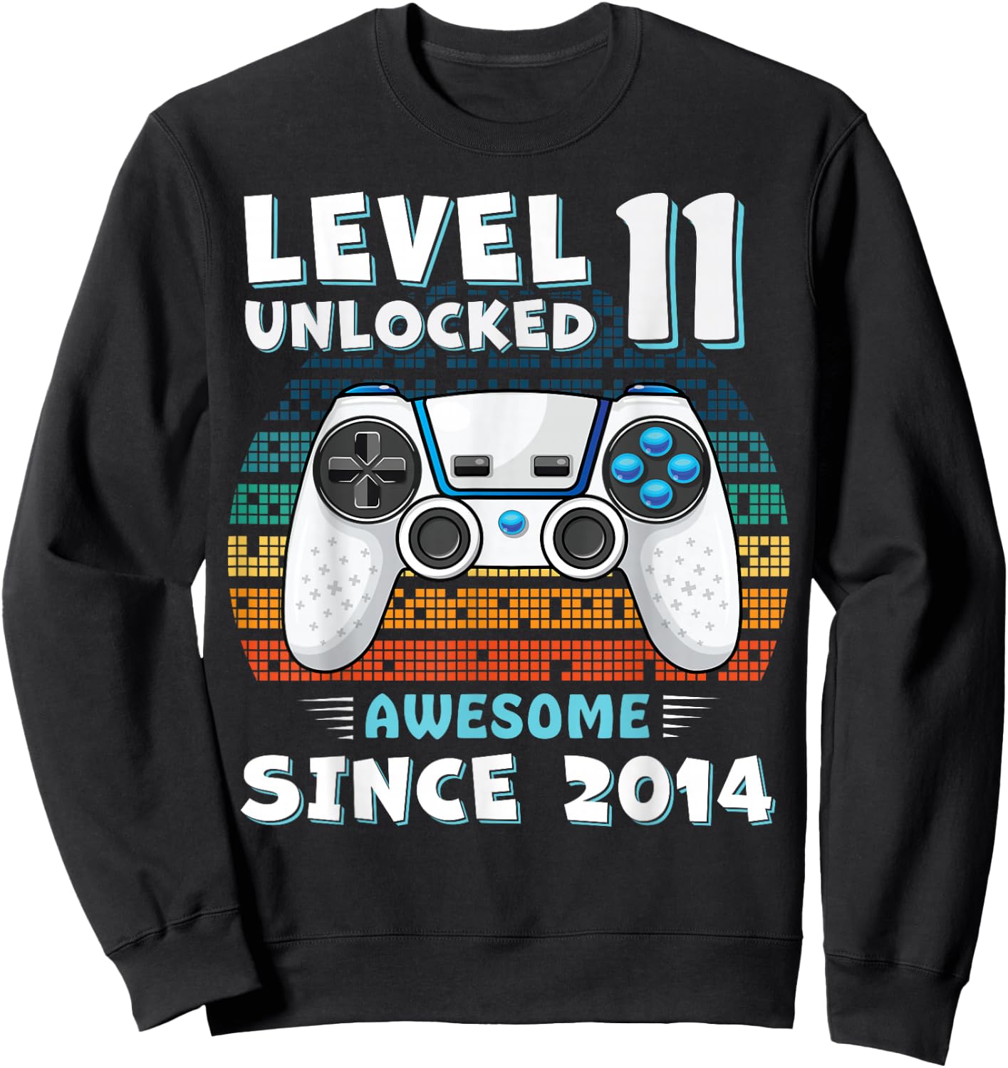 11 Year Old Bday Decorations Son Boy 11yr 2014 11th Birthday Sweatshirt - Sweatshirt | Black