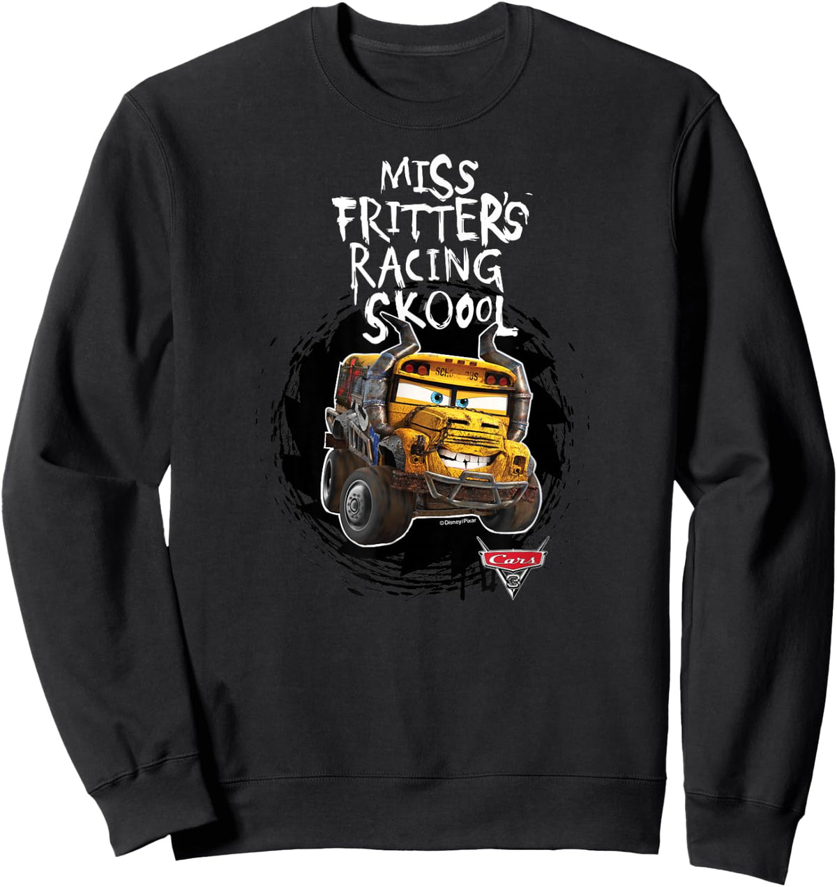 Cars - Miss Fritter's Racing Skoool Sweatshirt - Sweatshirt | Black