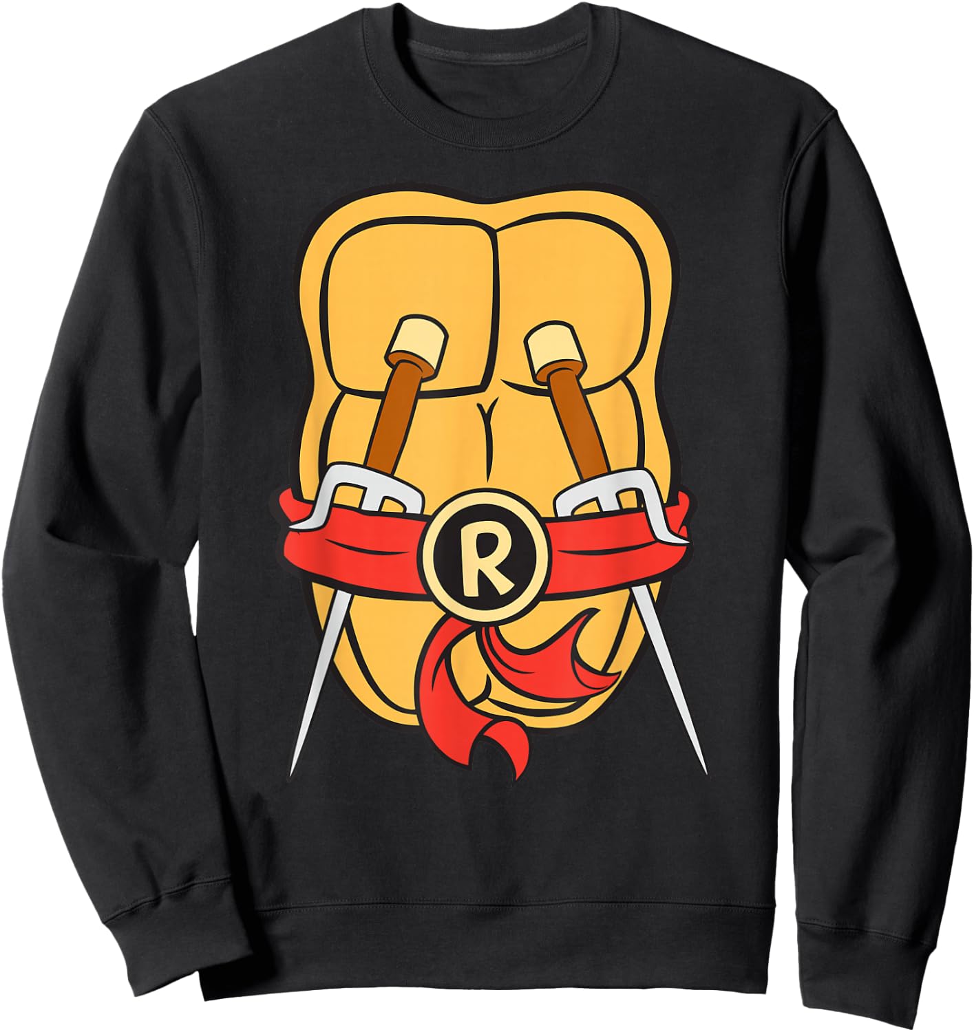 Teenage Mutant Ninja Turtles - Raphael Shell Sweatshirt - Sweatshirt | Black