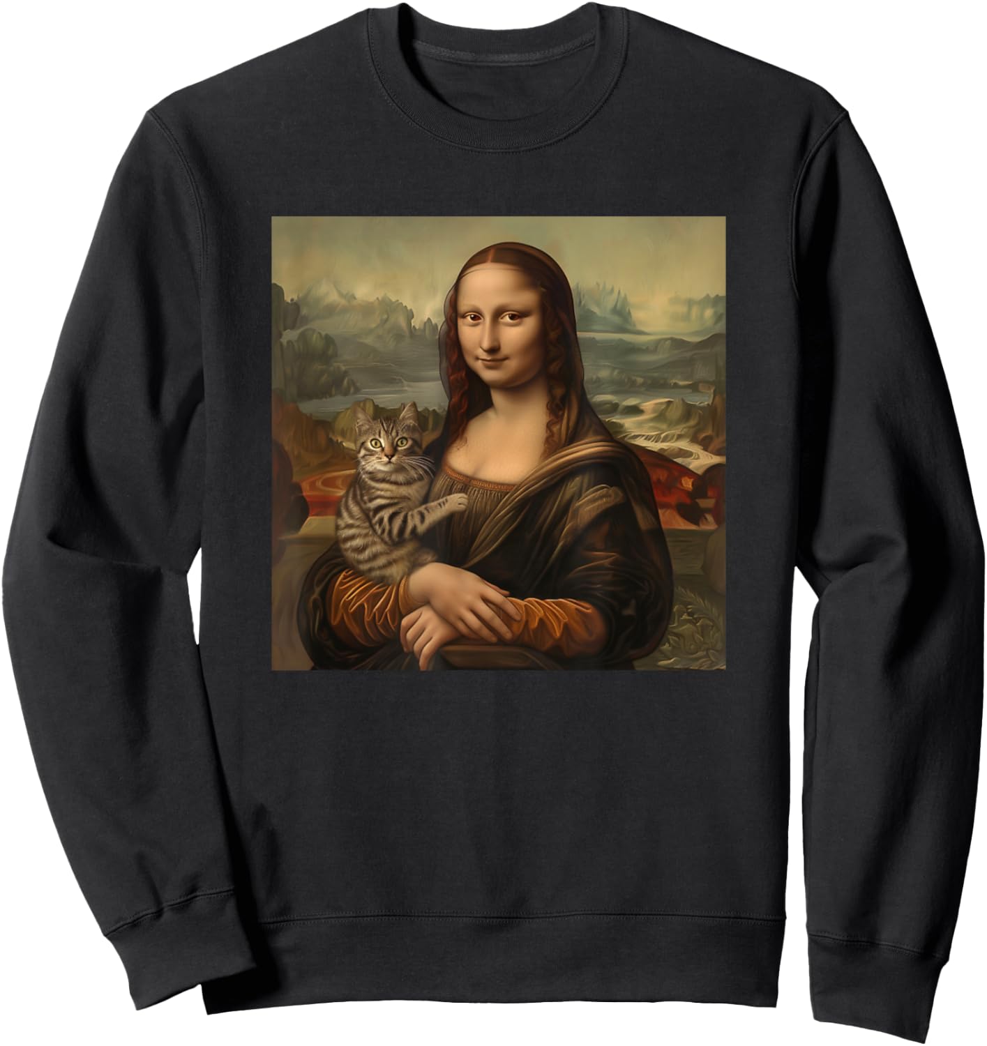 Grey Tabby Cat Shirt Gray Tabby Cats Sweatshirt - Sweatshirt | Black