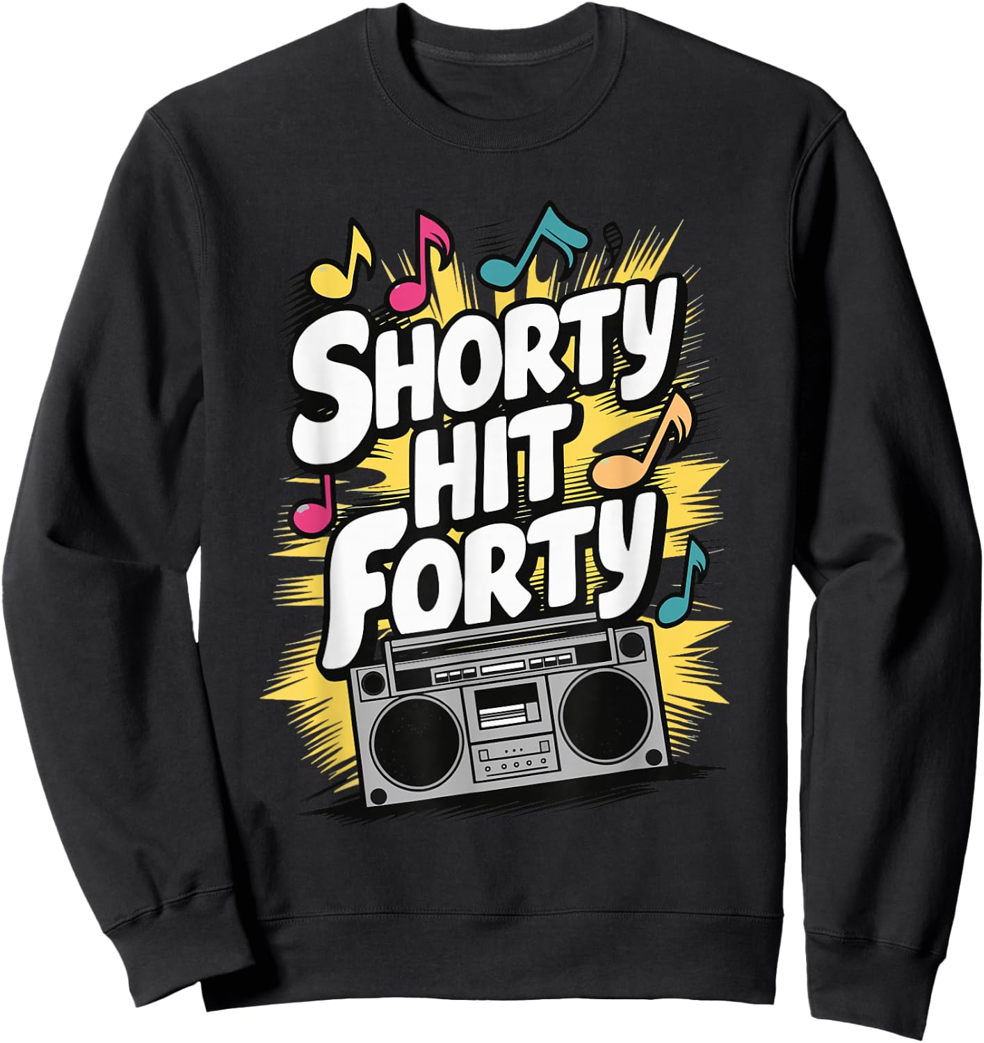 Shorty Hit Forty Sweatshirt - Sweatshirt | Black