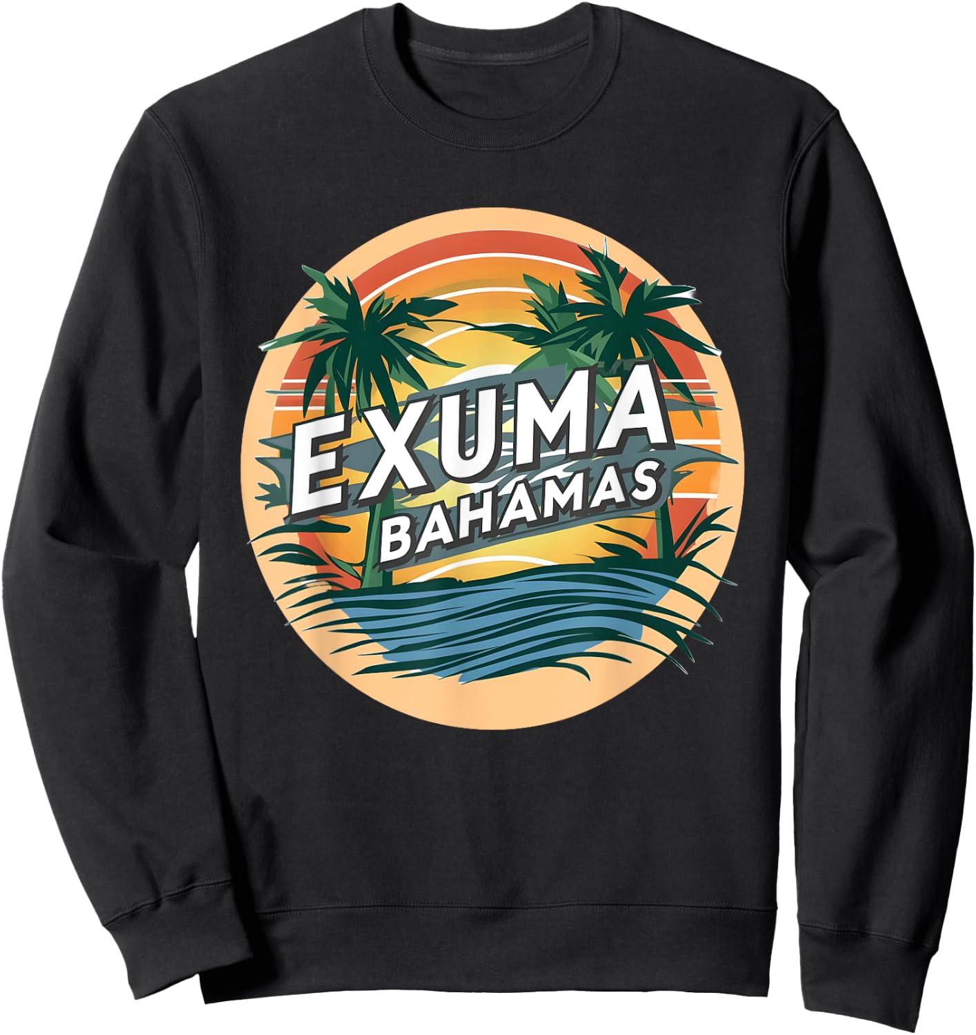 Exuma Bahamas Sweatshirt - Sweatshirt | Black