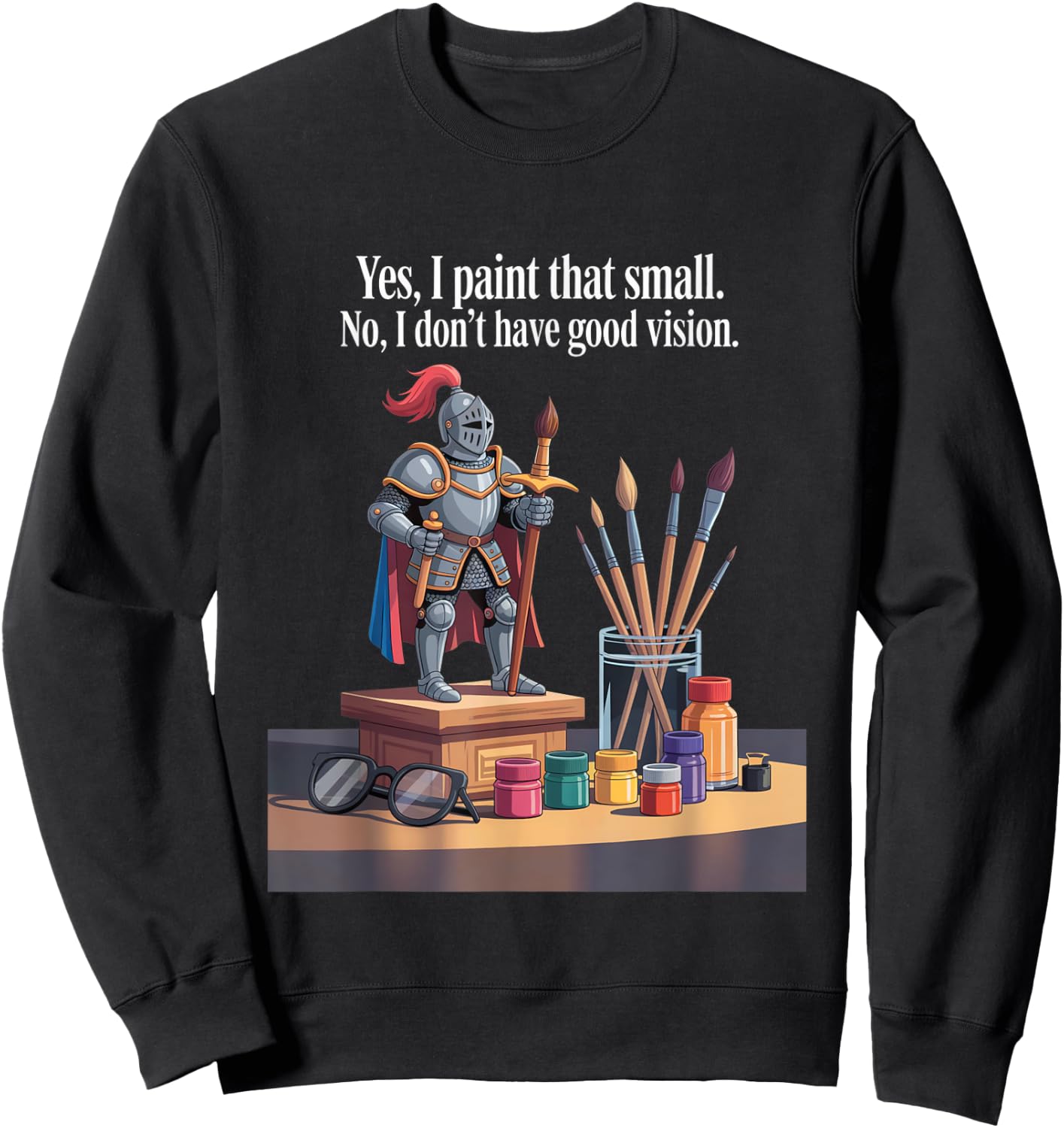 Miniature Painter Sweatshirt - Sweatshirt | Black