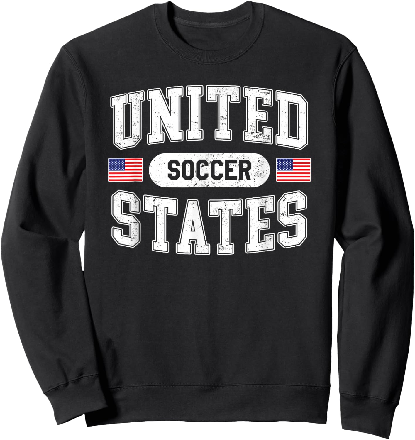 United States Soccer Sweatshirt - Sweatshirt | Black