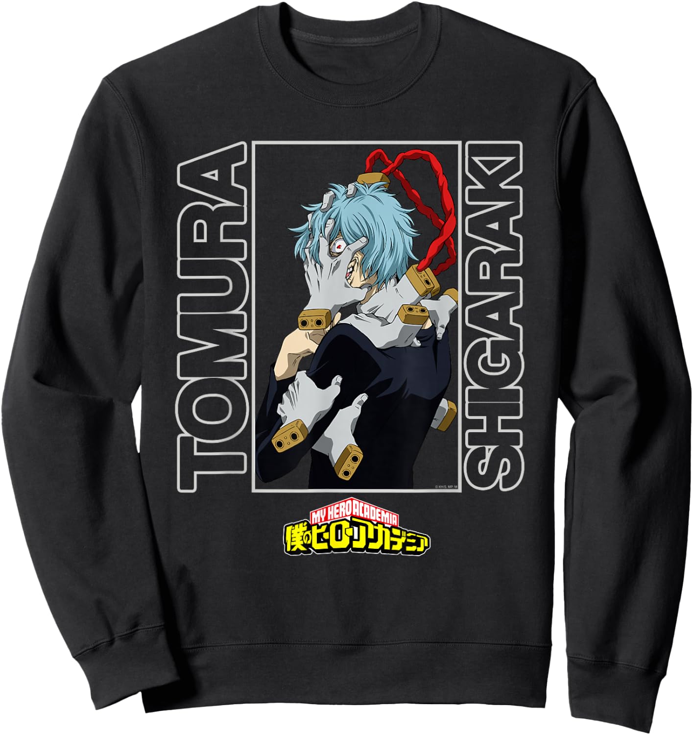 My Hero Academia Tomura Shigaraki Anime Sweatshirt - Sweatshirt | Black