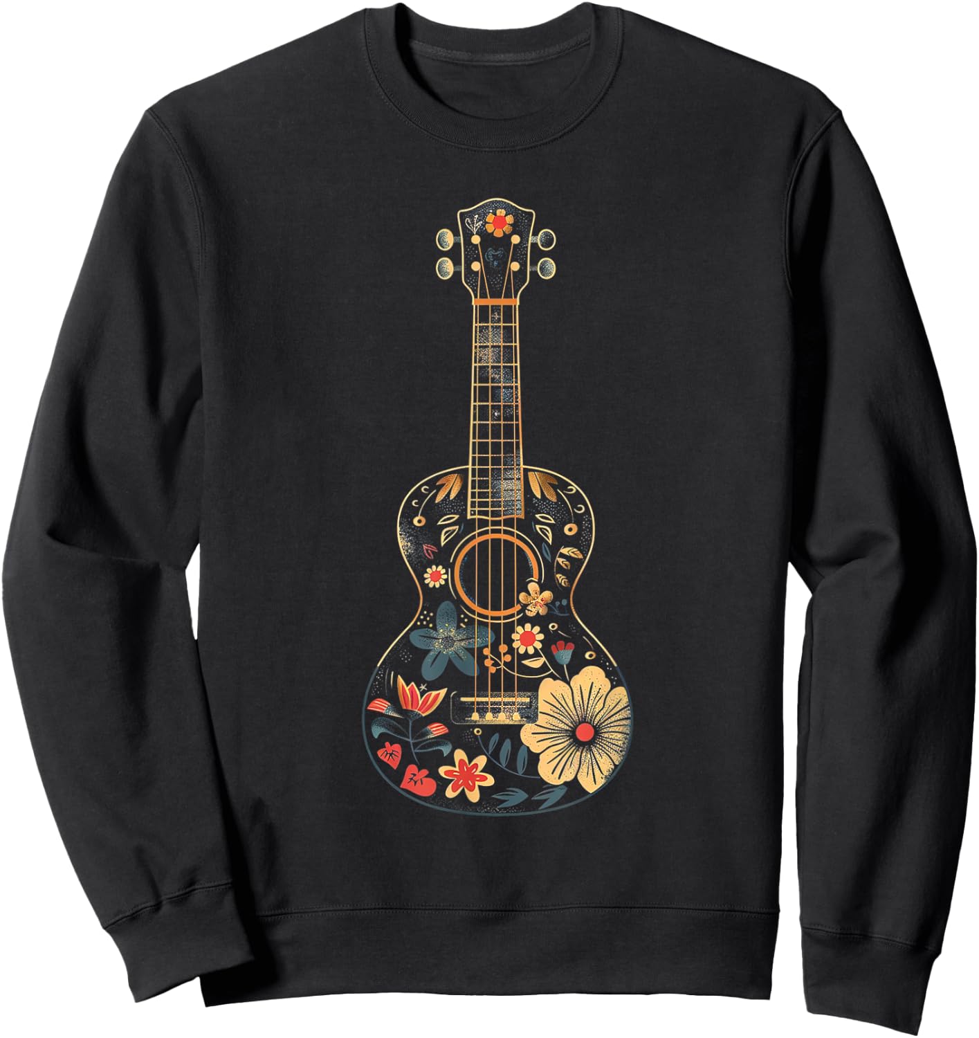 Funny Ukulele Sweatshirt - Sweatshirt | Black