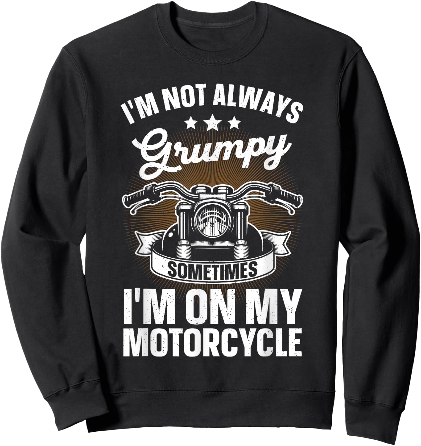 Motorcycle Rider Art Women Dad Motorcycle Bike Lover Sweatshirt - Sweatshirt | Black