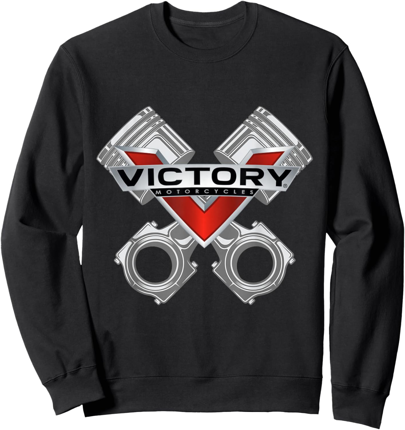 Victory Piston Style Sweatshirt - Sweatshirt | Black