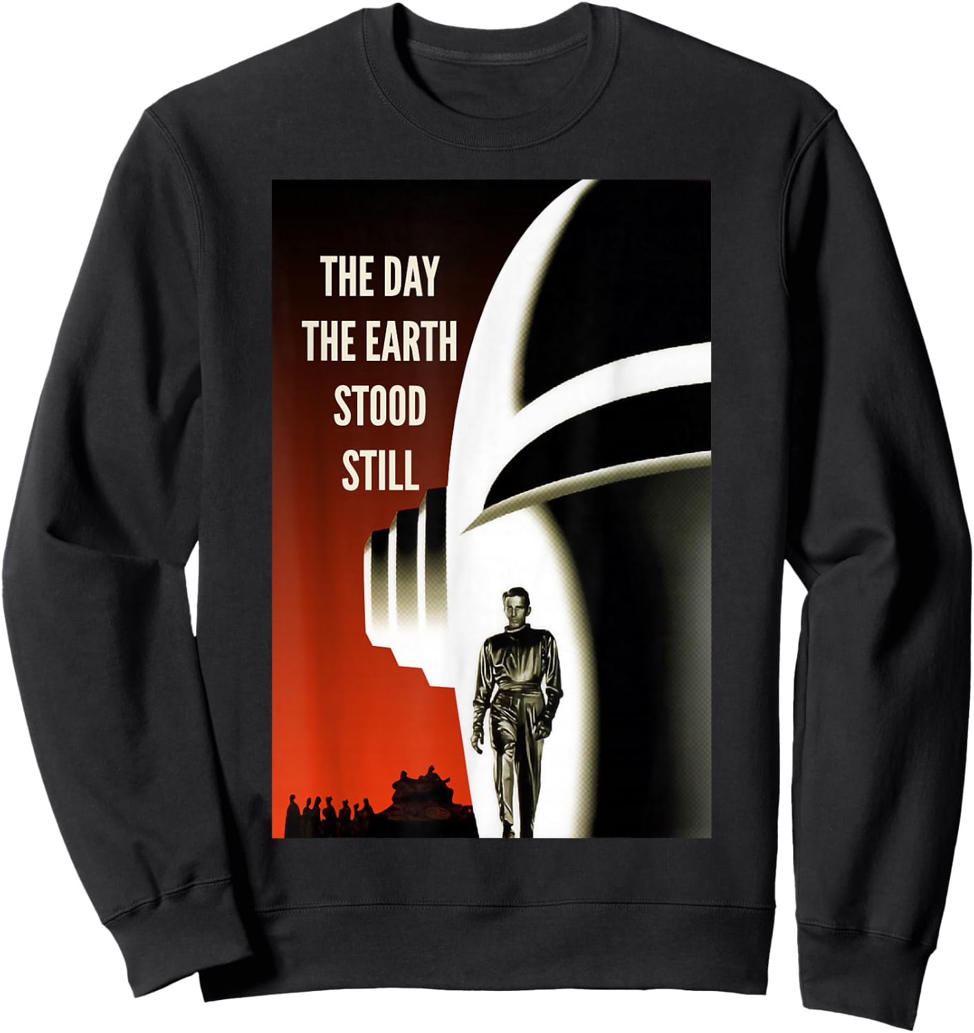 Klaatu Barada Nikto Robot Gort SiFi Sweatshirt - Sweatshirt | Black