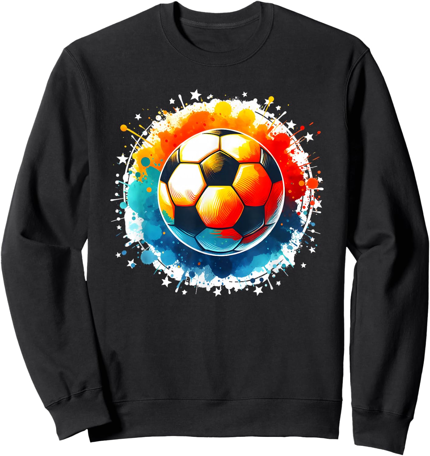Soccer Player Boys Kids Men Youth Soccer Sweatshirt - Sweatshirt | Black