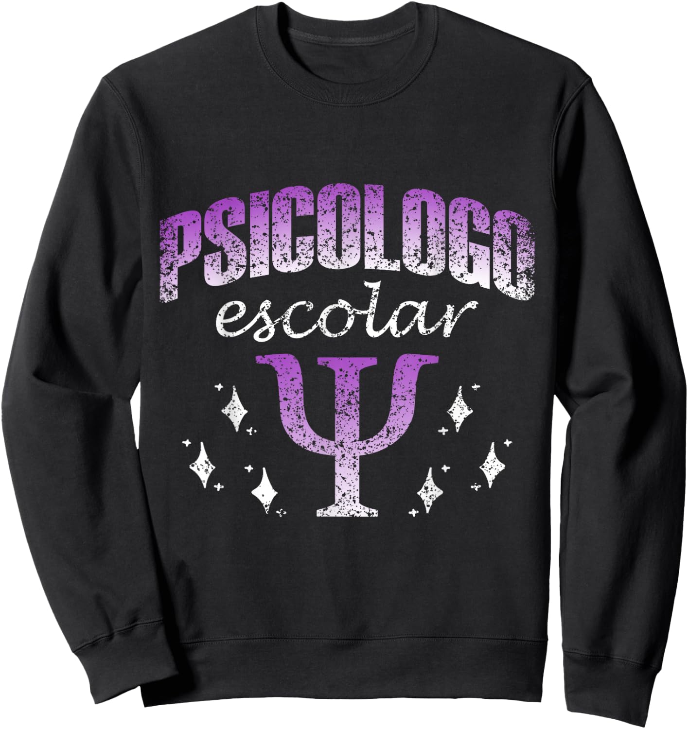 Psicologo Escolar Psychology Teacher School Psychologist Sweatshirt - Sweatshirt | Black