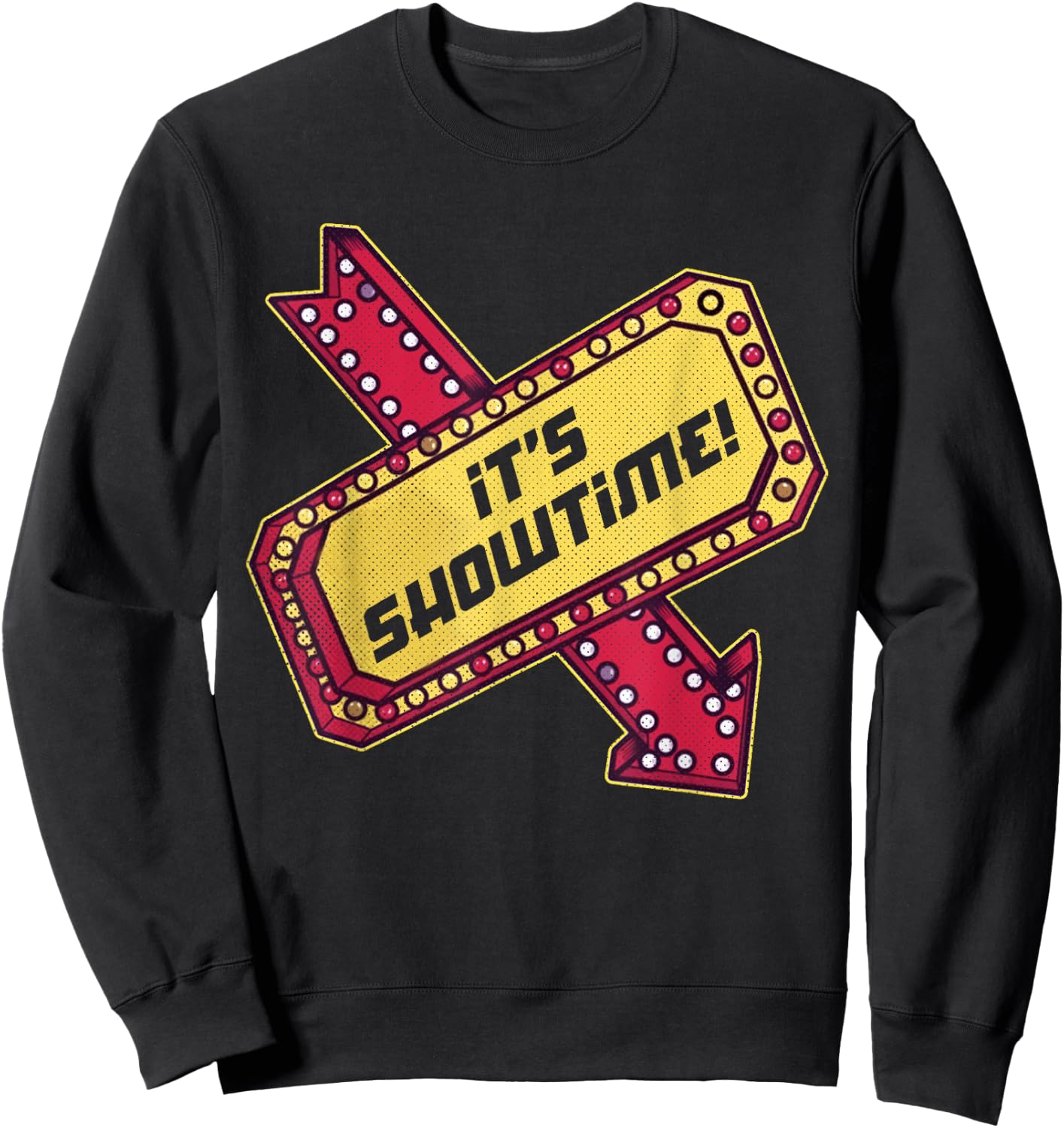 It's Showtime Halloween Movie Awesome Costume Animal Lovers Sweatshirt - Sweatshirt | Black