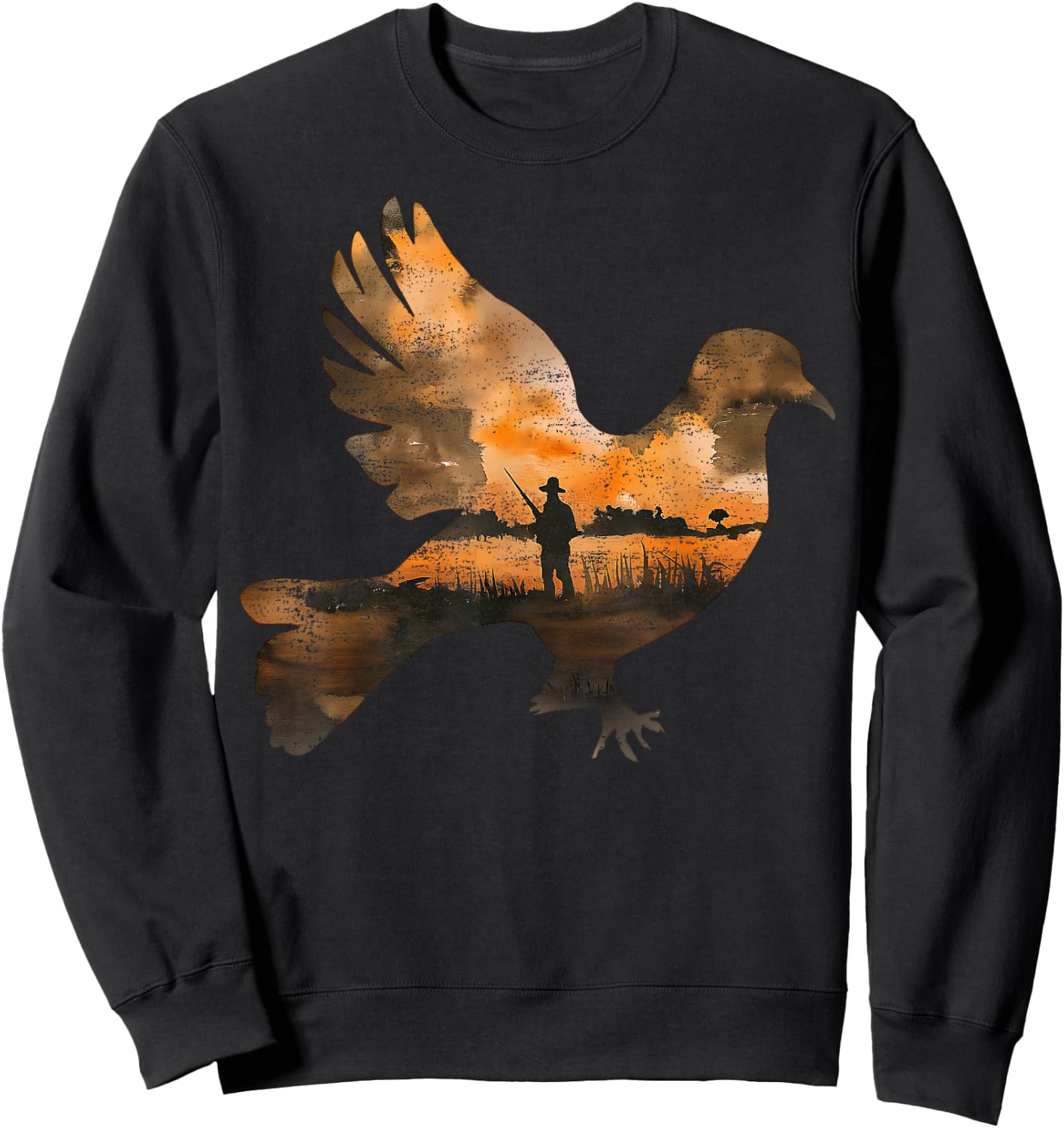 Dove Hunting Texas Dove Hunter Sweatshirt - Sweatshirt | Black