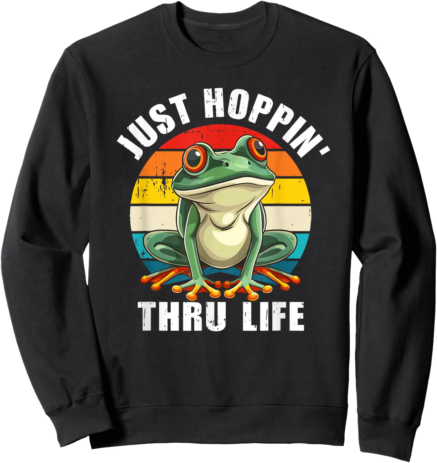 Frog Sweatshirt - Sweatshirt | Black