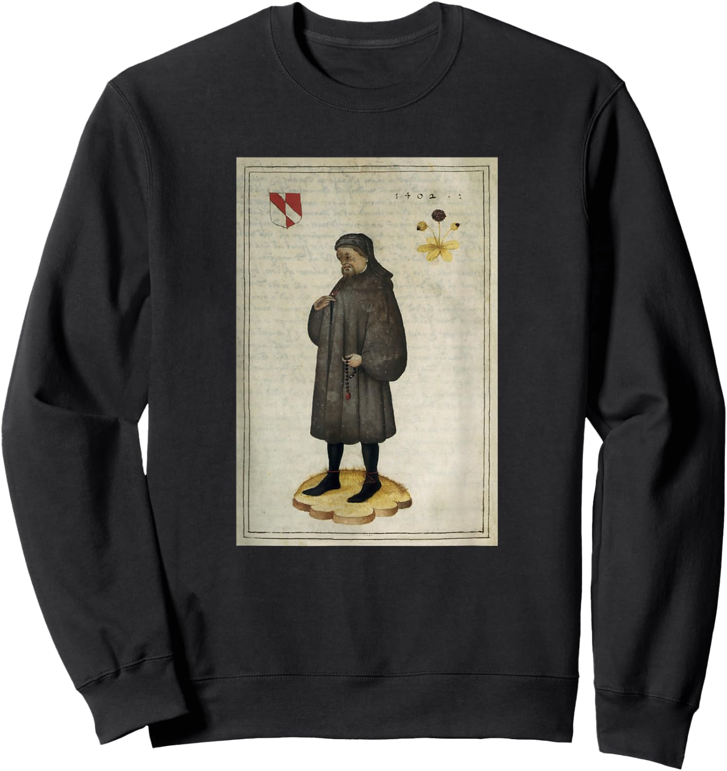 Geoffrey Chaucer Sweatshirt - Sweatshirt | Black