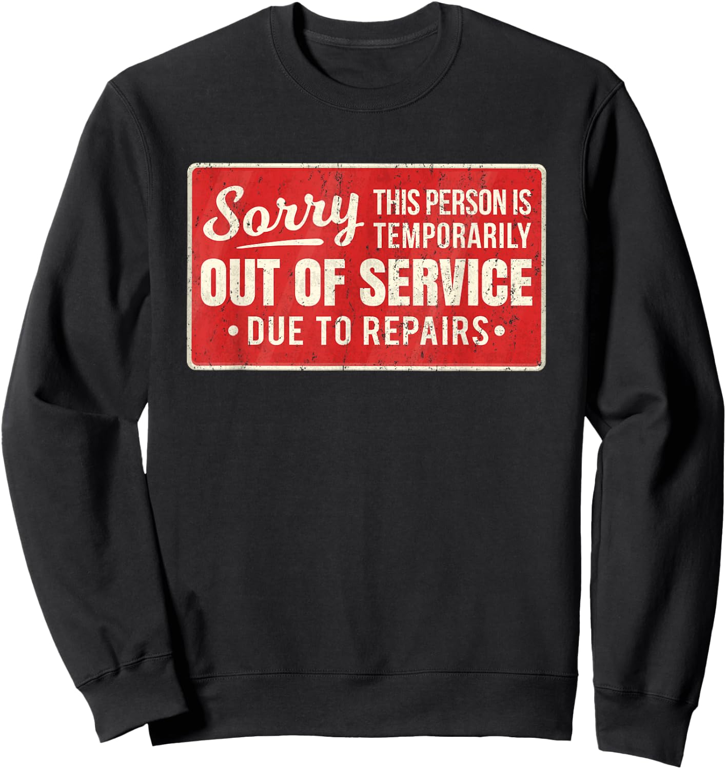 Funny Hip Knee Shoulder Joint Replacement Surgery Sweatshirt - Sweatshirt | Black
