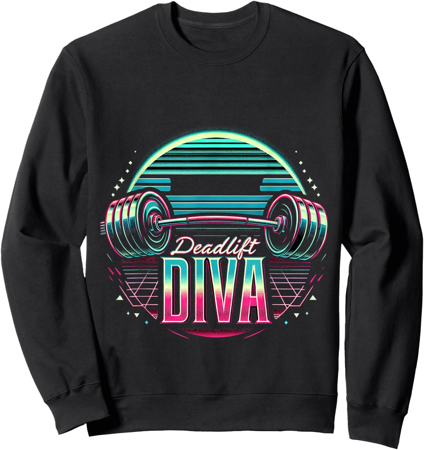 Deadlift Diva Sweatshirt - Sweatshirt | Black