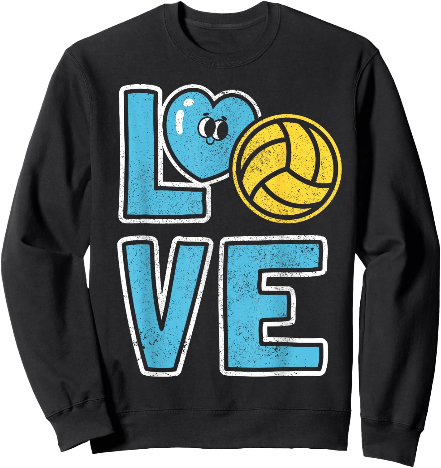 Cute Waterpolo Lover Waterpolo Fan Waterpolo Love Water Polo Sweatshirt - Sweatshirt | Black