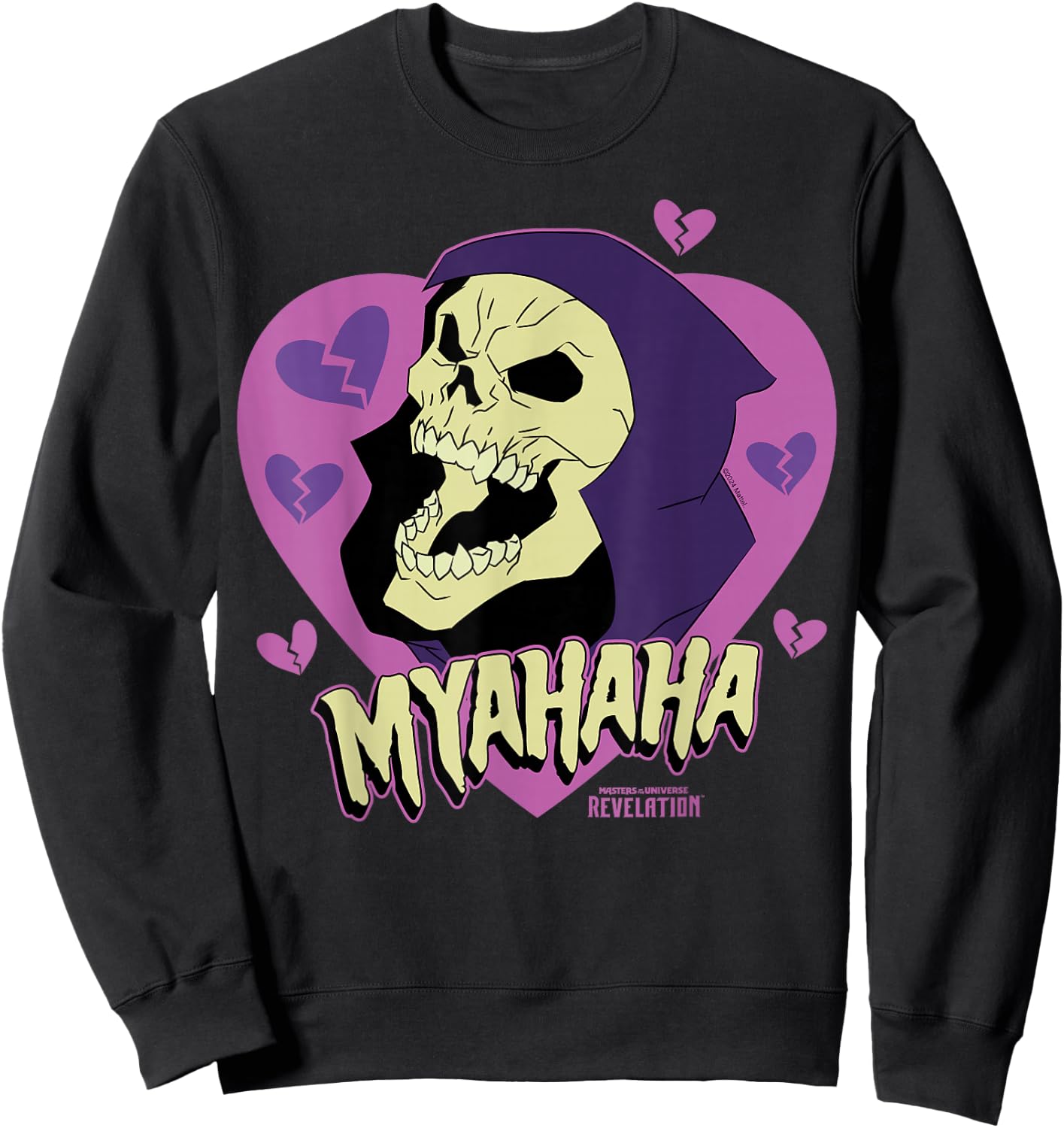 The Revelation of The Masters of The Universe - Skeletor Myahaha Sweatshirt - Sweatshirt | Black