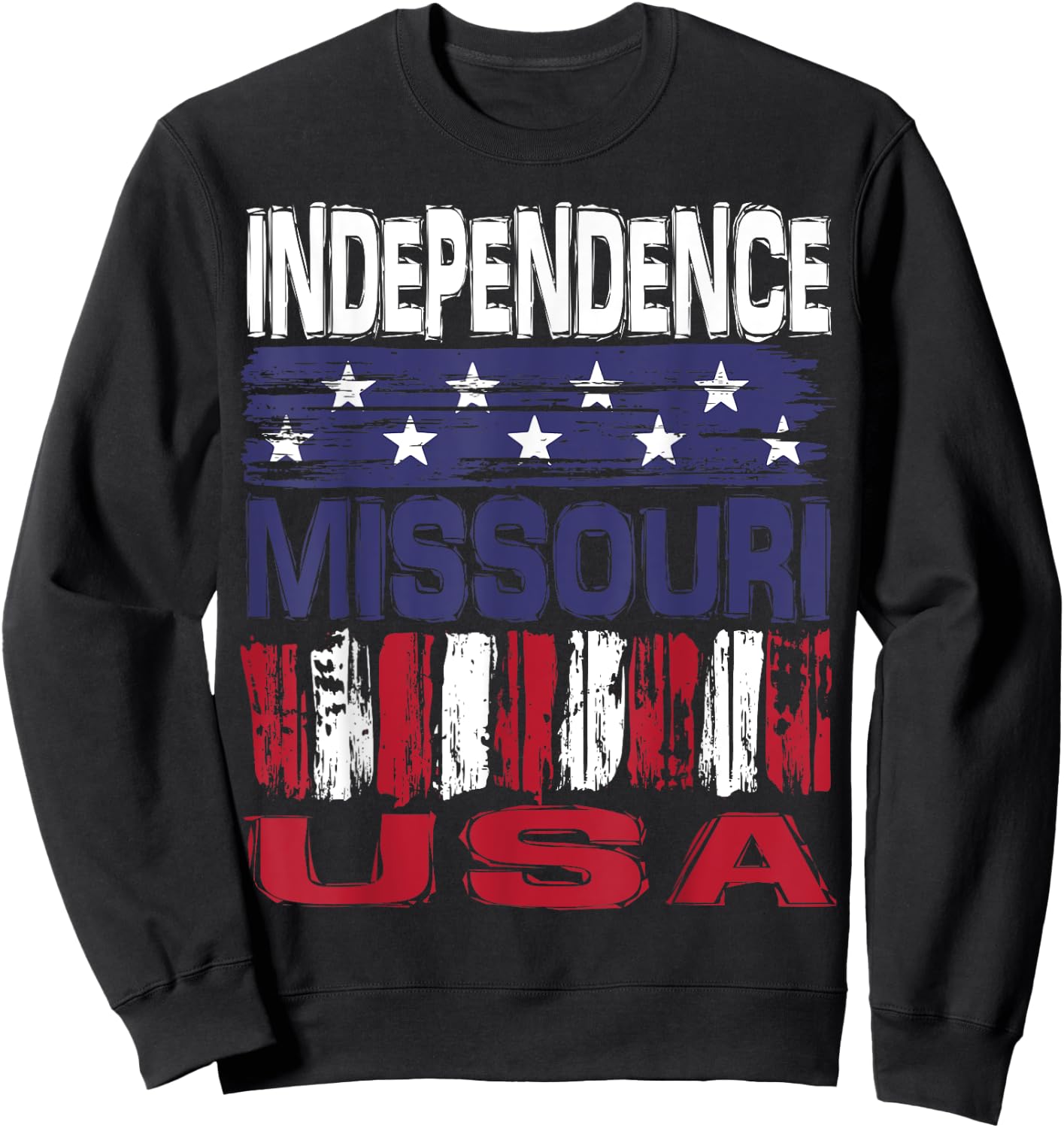 Independence Missouri USA Sweatshirt - Sweatshirt | Black