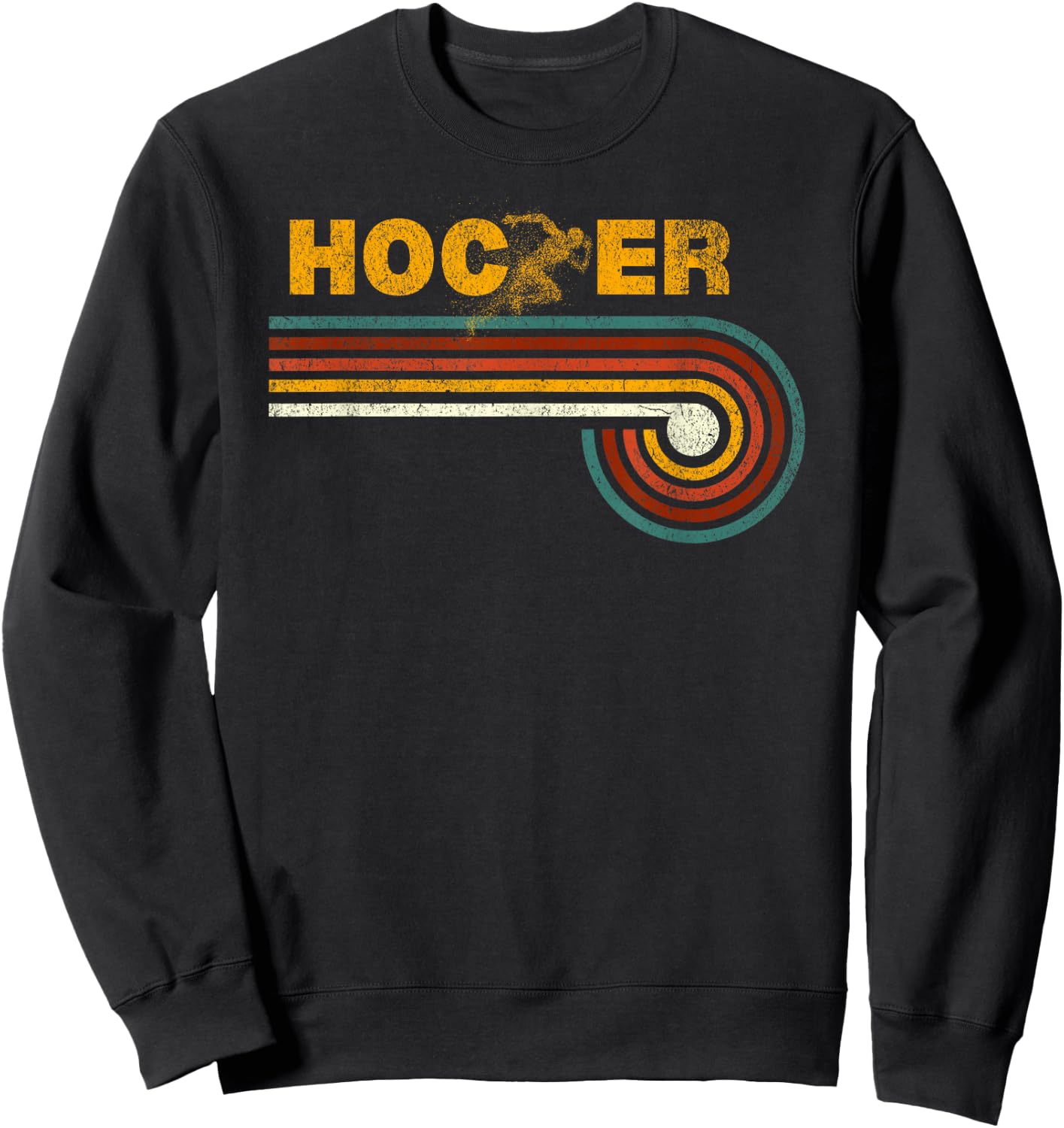 Retro Cole Hocker T Track 1,500 Race T Sweatshirt - Sweatshirt | Black