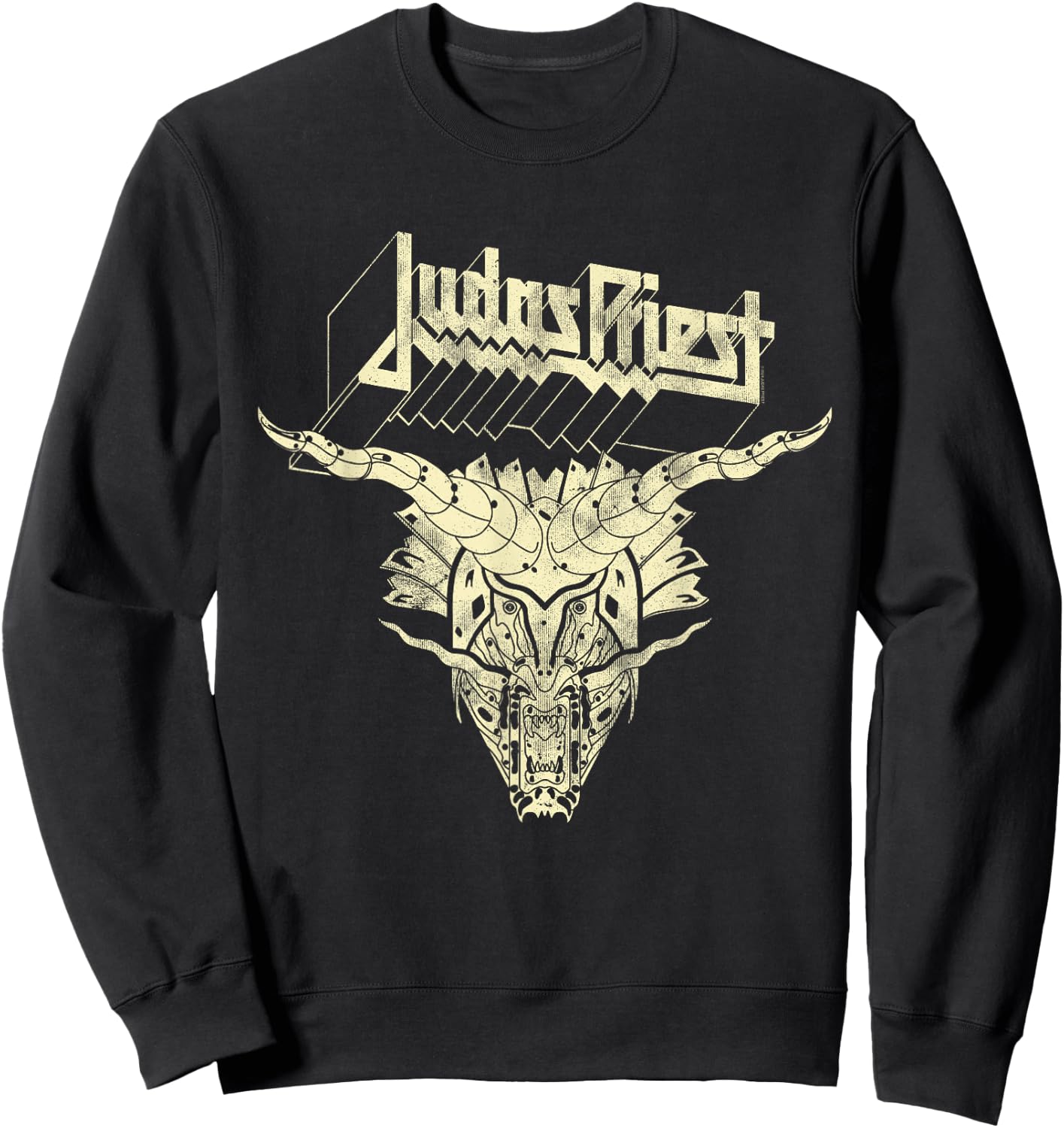 Judas Priest Defenders On Olive Sweatshirt - Sweatshirt | Black