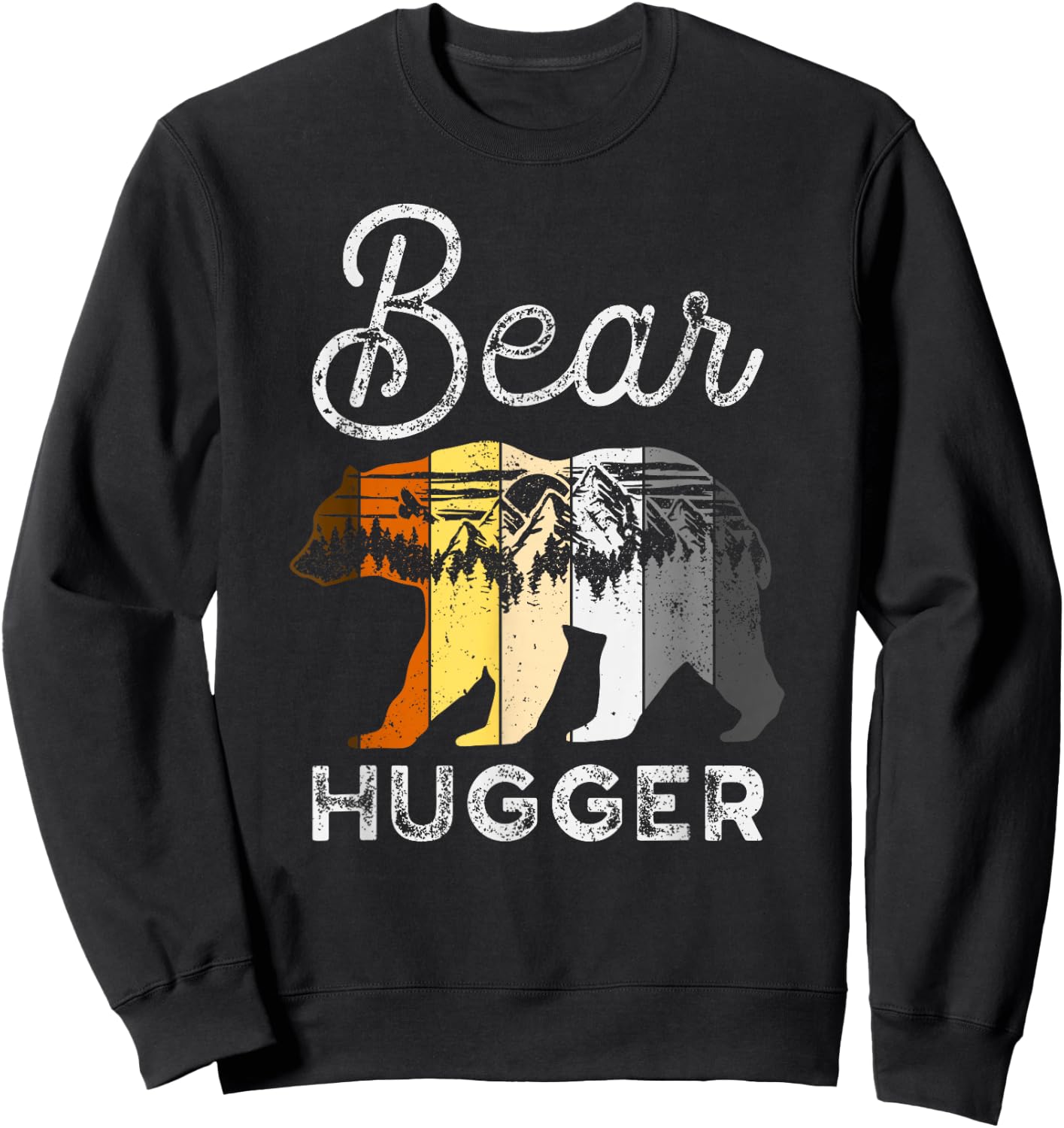 Bear Community, Bear Flag, Bear Hugger, Gay Bear Pride Sweatshirt - Sweatshirt | Black