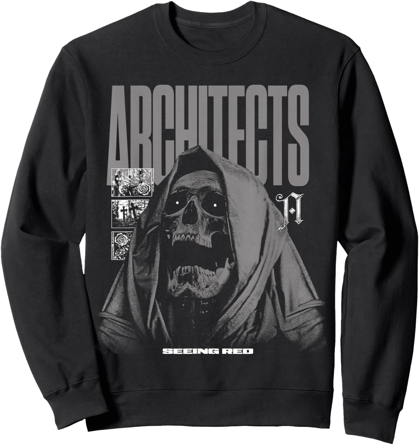 Architects Reaper , Small, Black Sweatshirt - Sweatshirt | Black