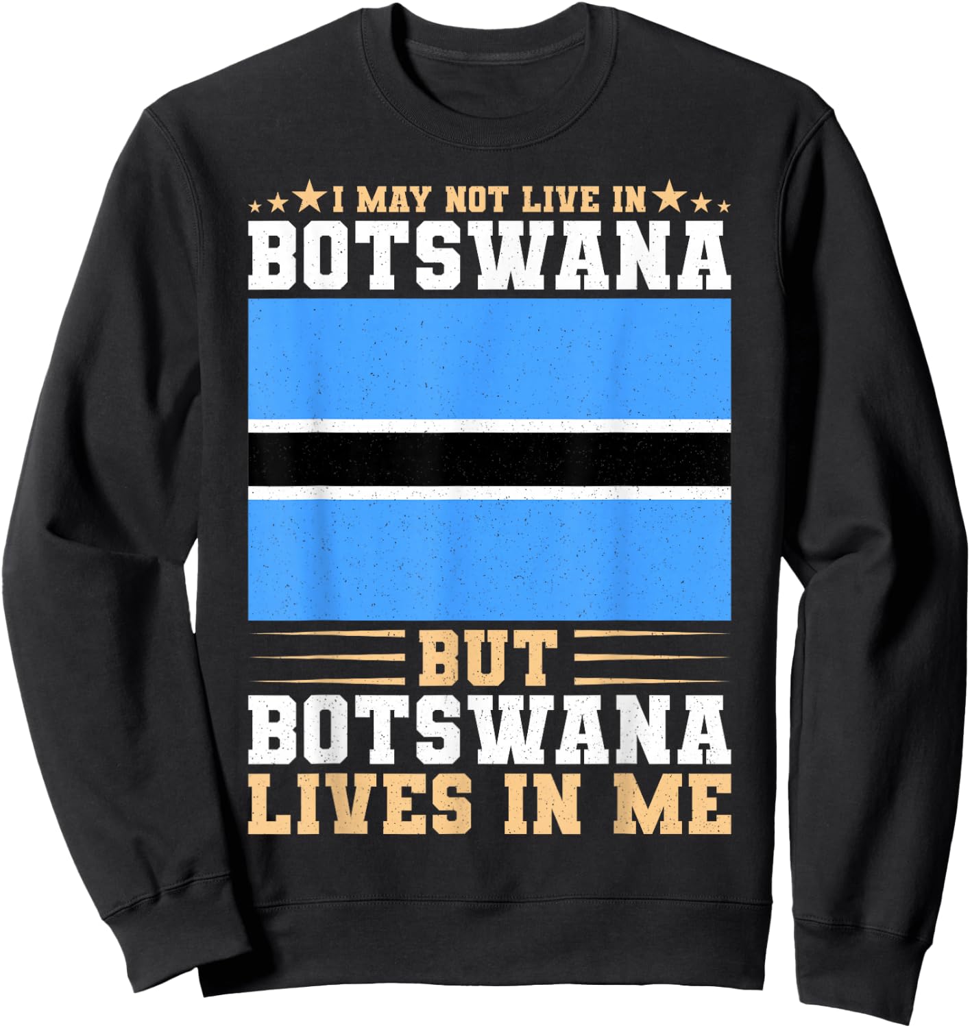 Botswana Sweatshirt - Sweatshirt | Black
